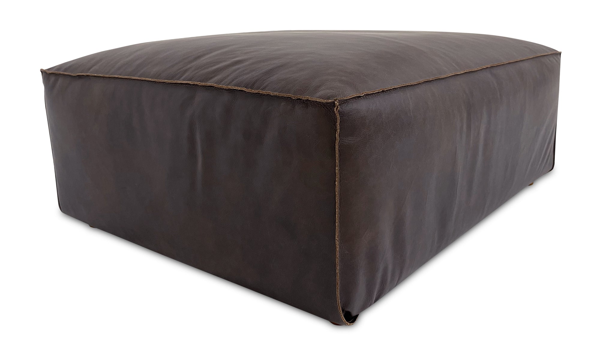 Form Ottoman Sonoran Tan Leather