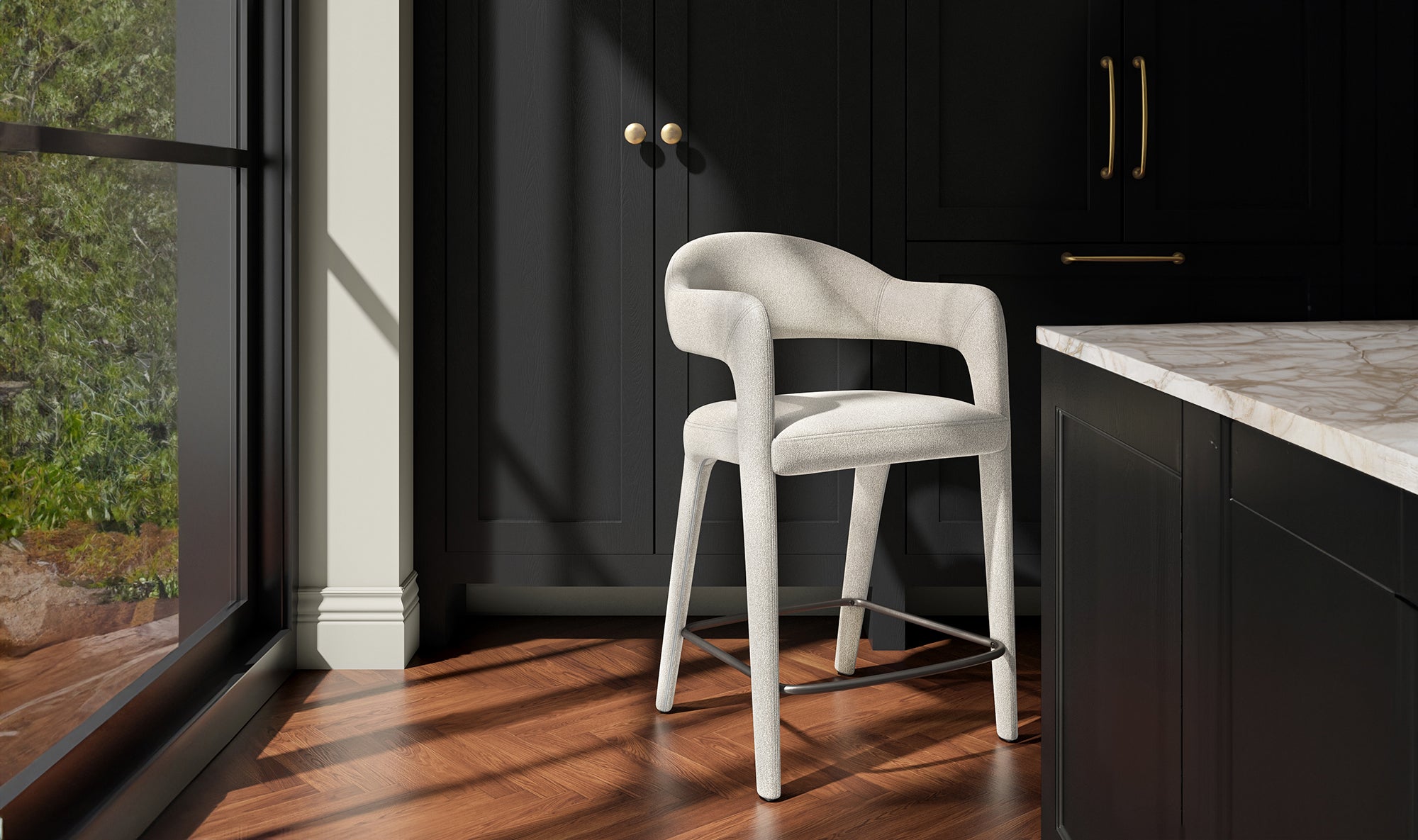 Martens Counter Stool Beige