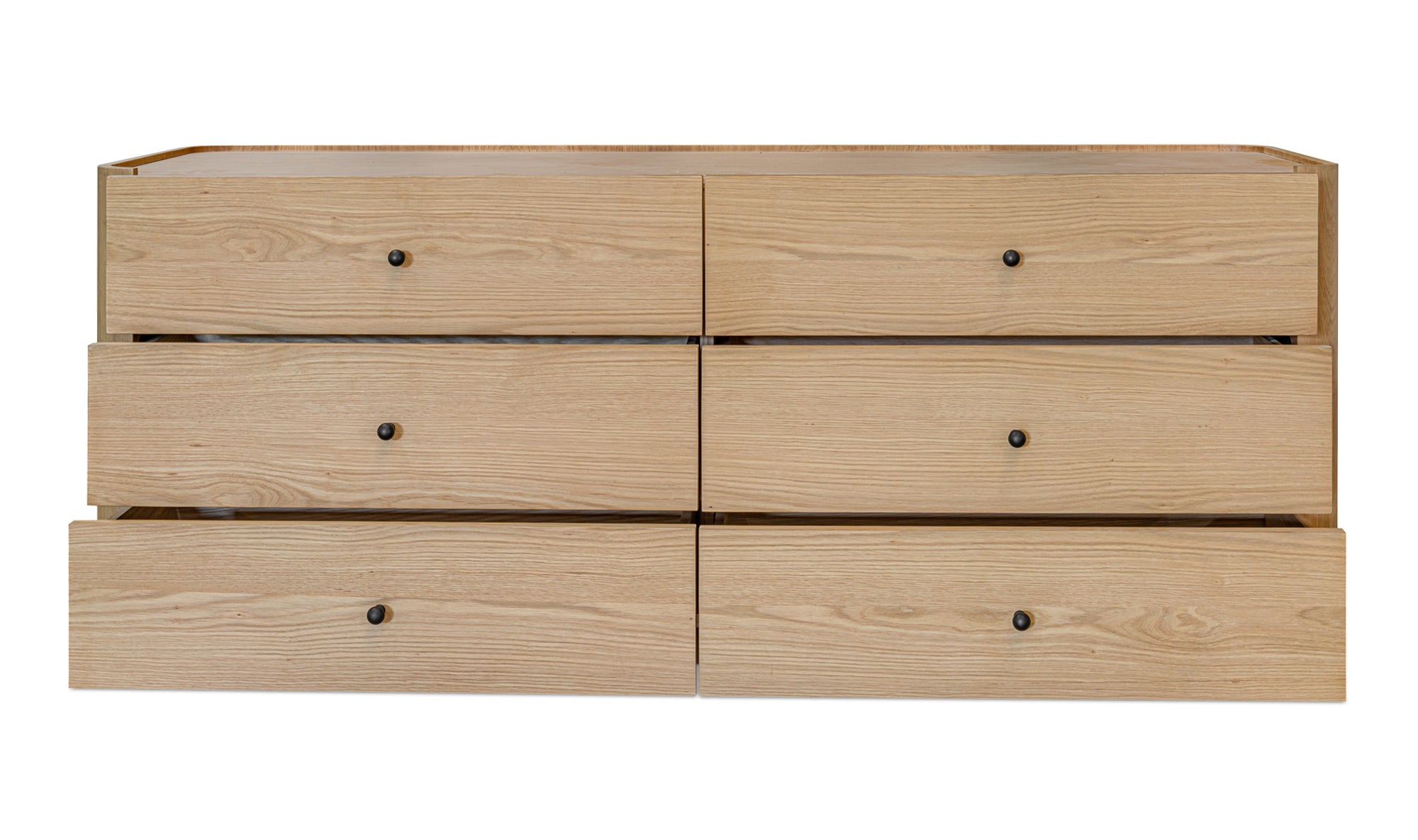 Gibson 6 Drawer Dresser Natural