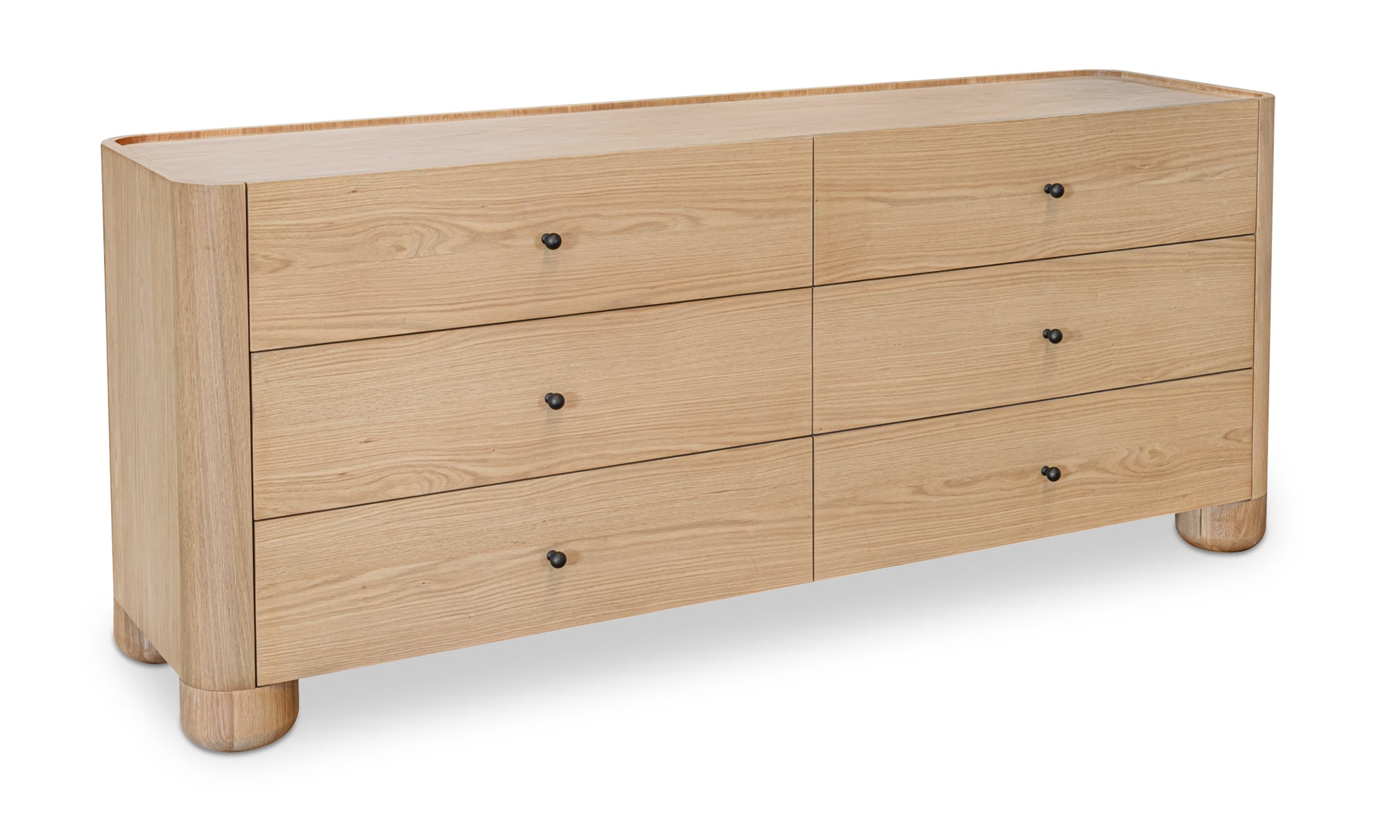 Gibson 6 Drawer Dresser Natural
