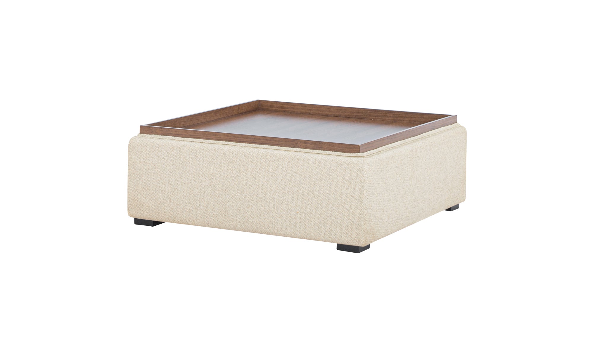 Montana Storage Ottoman Flecked Oat