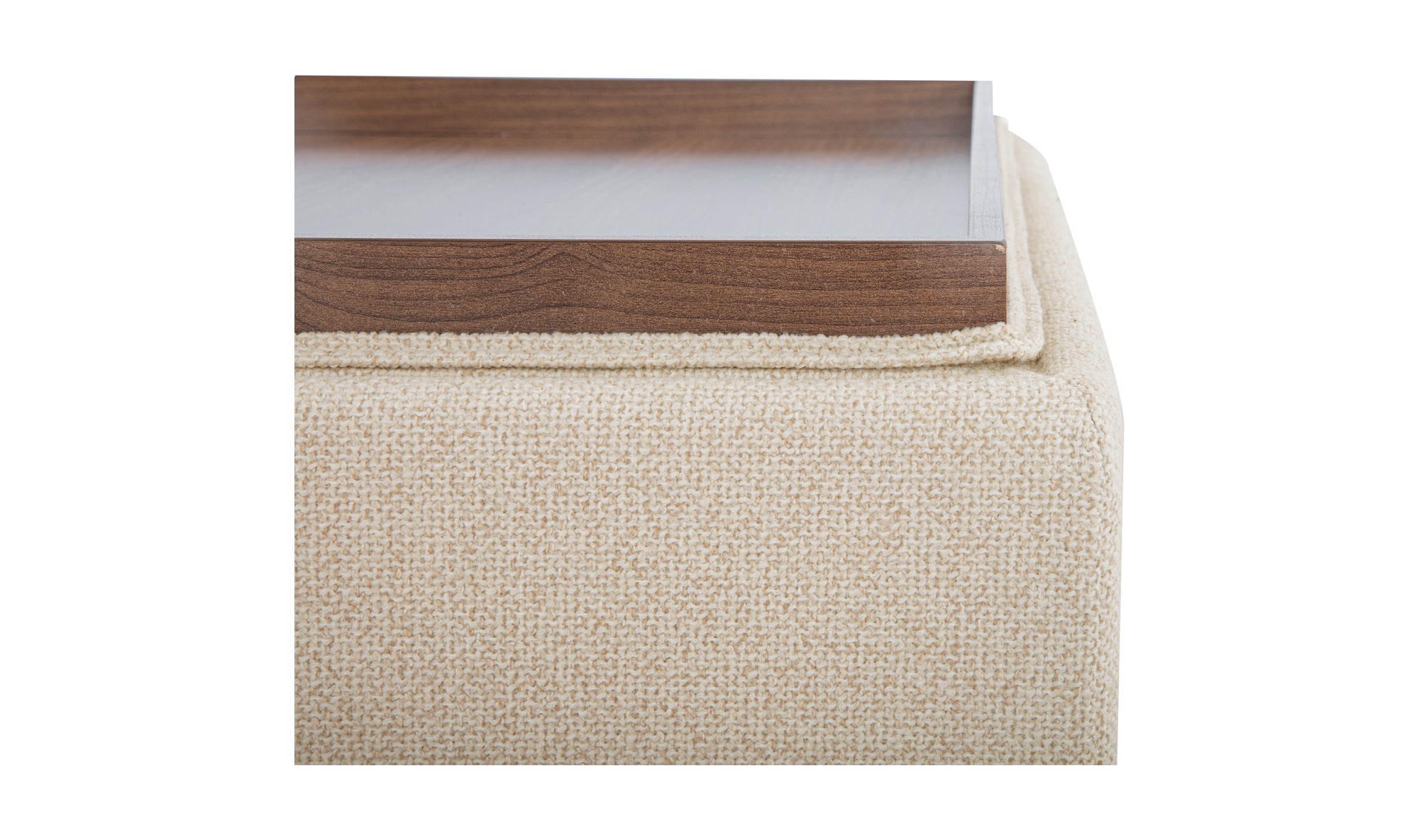 Montana Storage Ottoman Flecked Oat