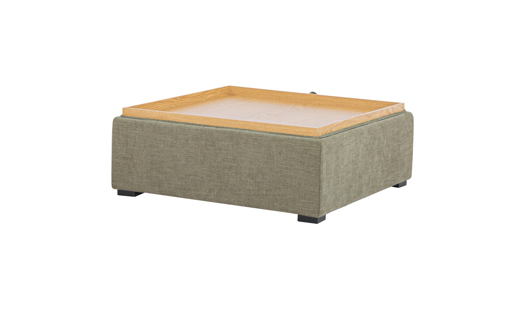 Montana Storage Ottoman Flecked Oat