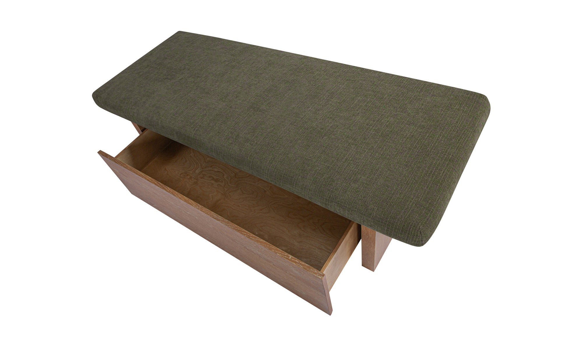 Gemma Storage Bench Dark Green