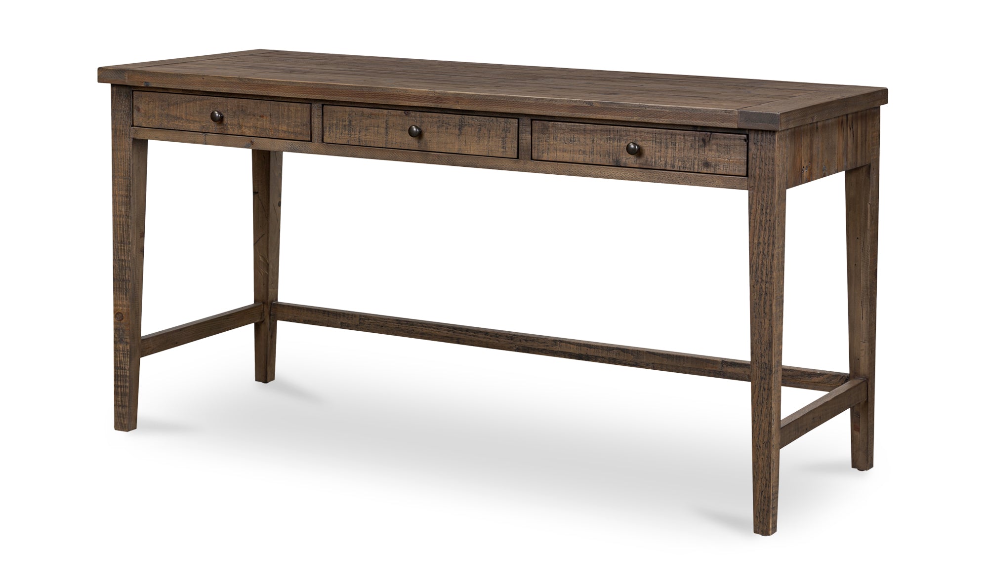Liam Desk Aged Brown
