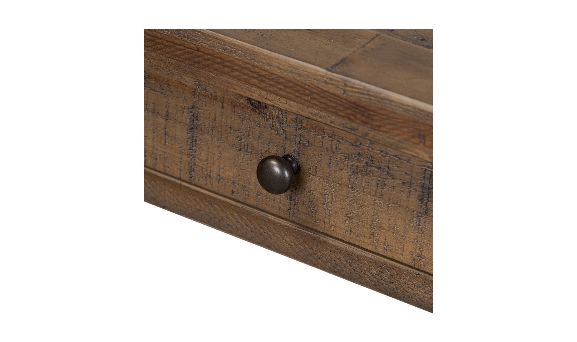 Liam Desk Aged Brown