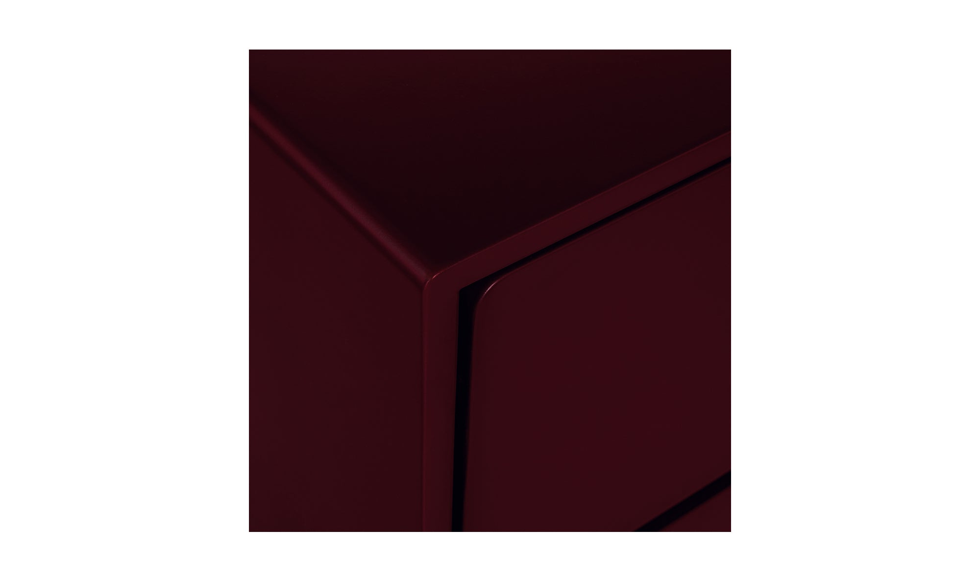 Jolene 6 Drawer Dresser Deep Red