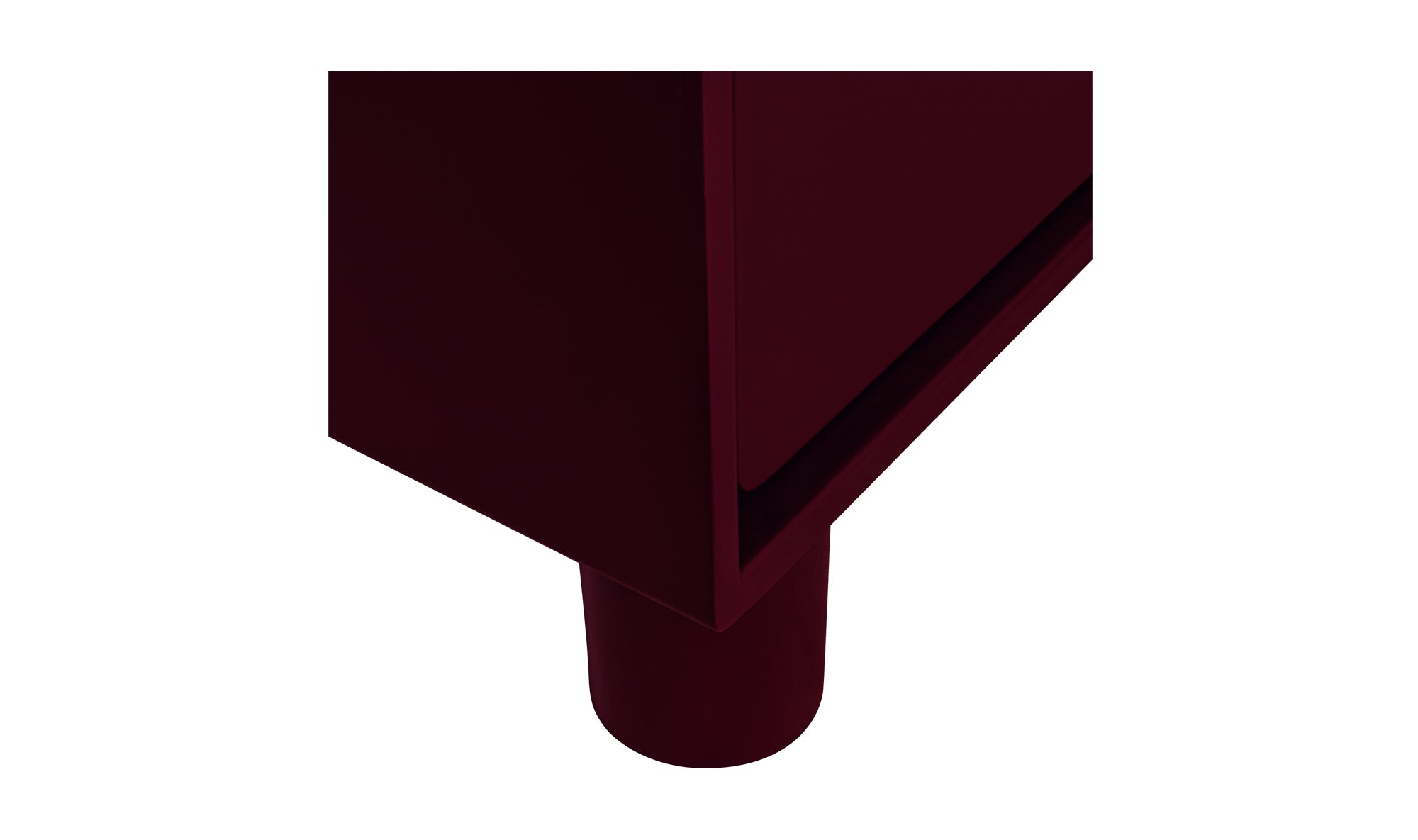 Jolene 6 Drawer Dresser Deep Red