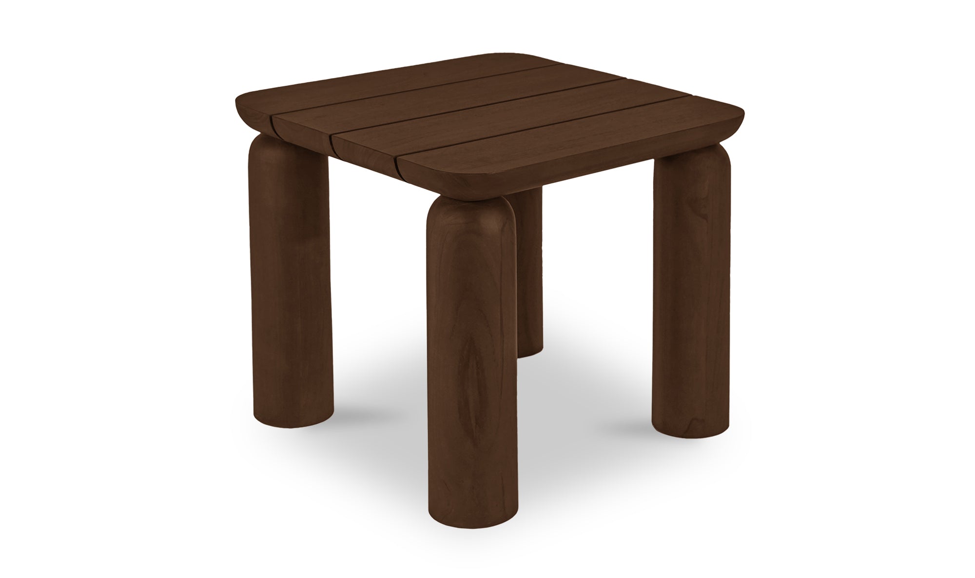 Barclay Outdoor Side Table Brown