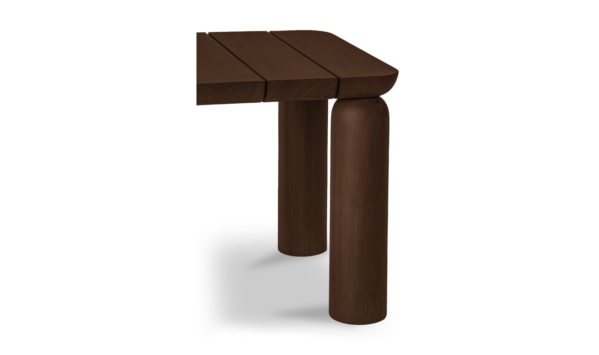 Barclay Outdoor Side Table Brown