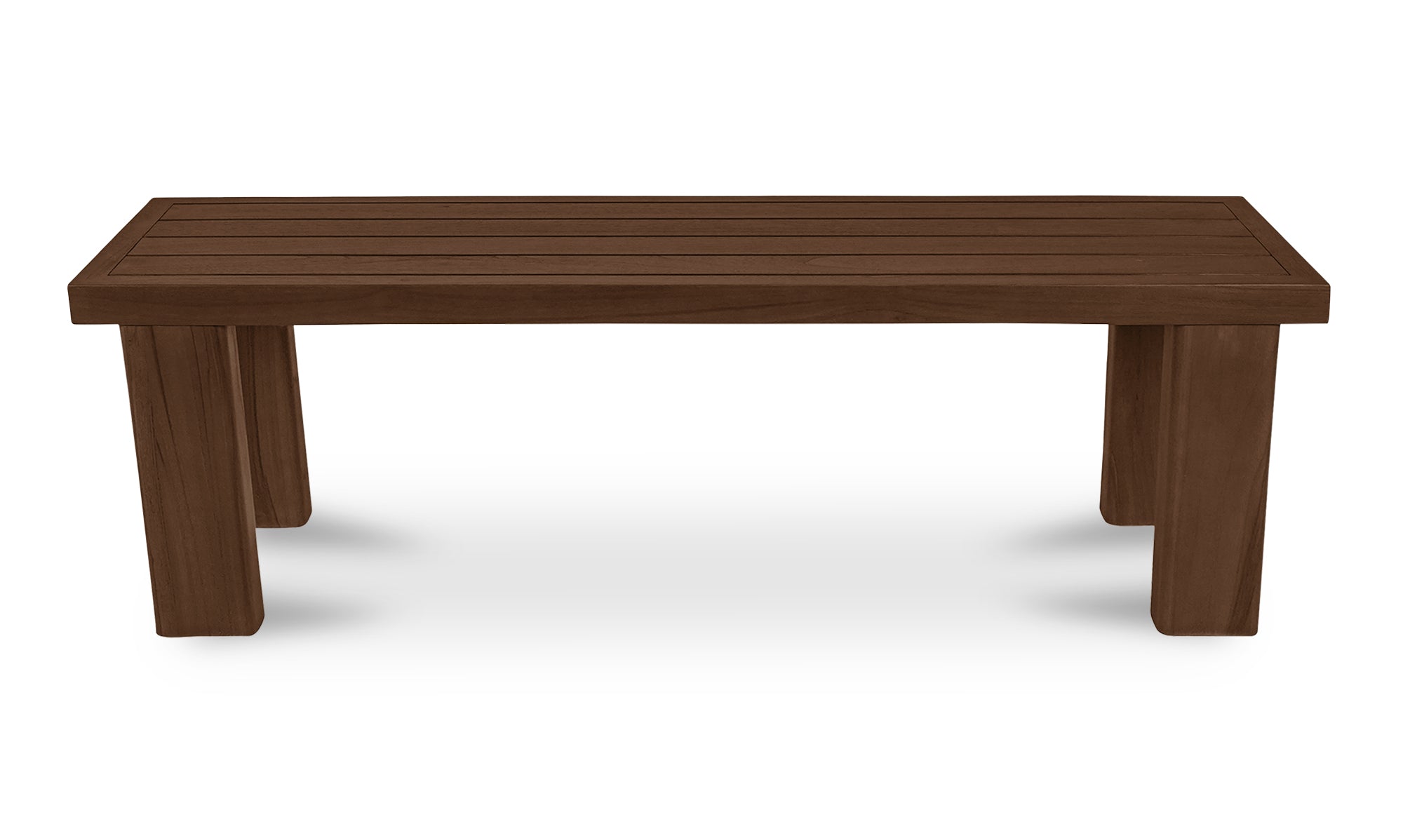 Marina Outdoor Bench Brown