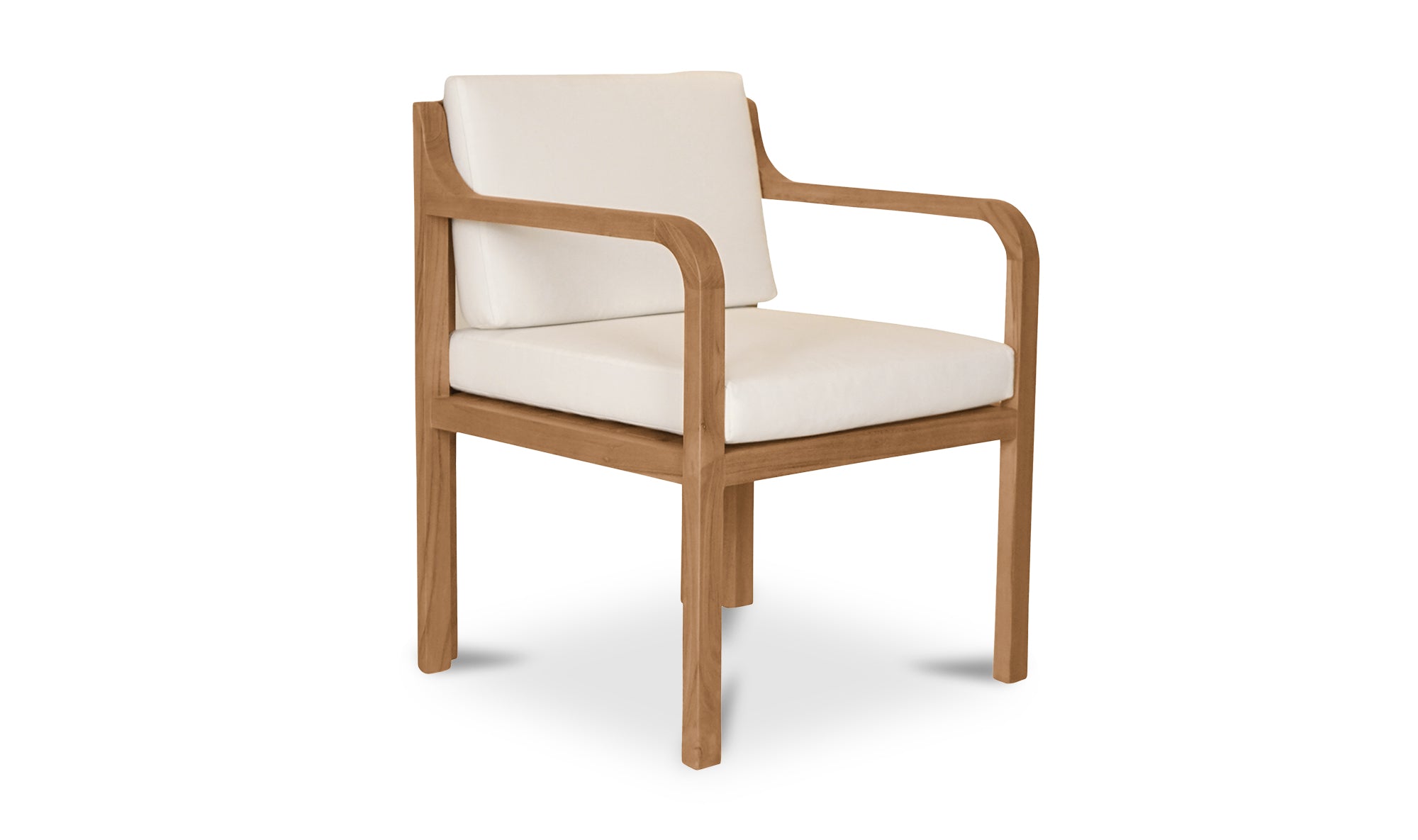 Nellie Outdoor Dining Chair White