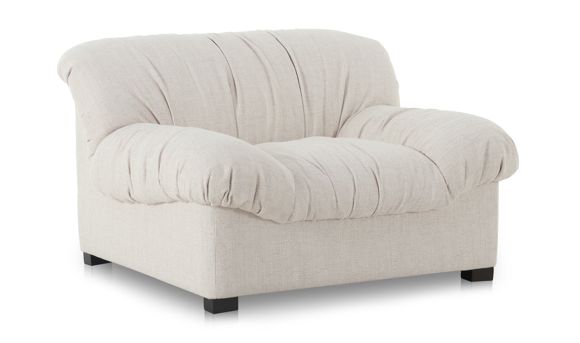 Halston Lounge Chair Tan Leather