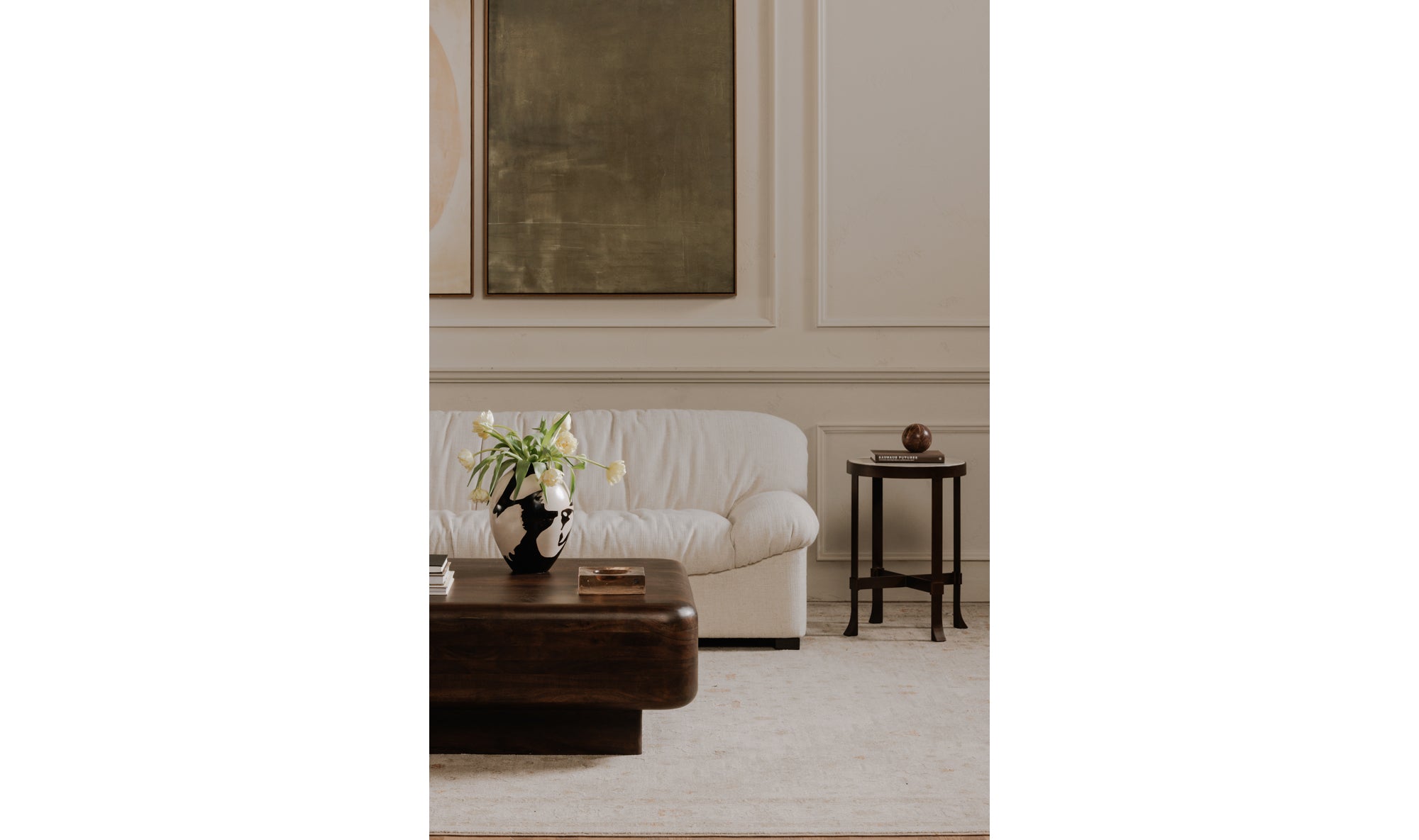 Halston Sofa Flecked Oat