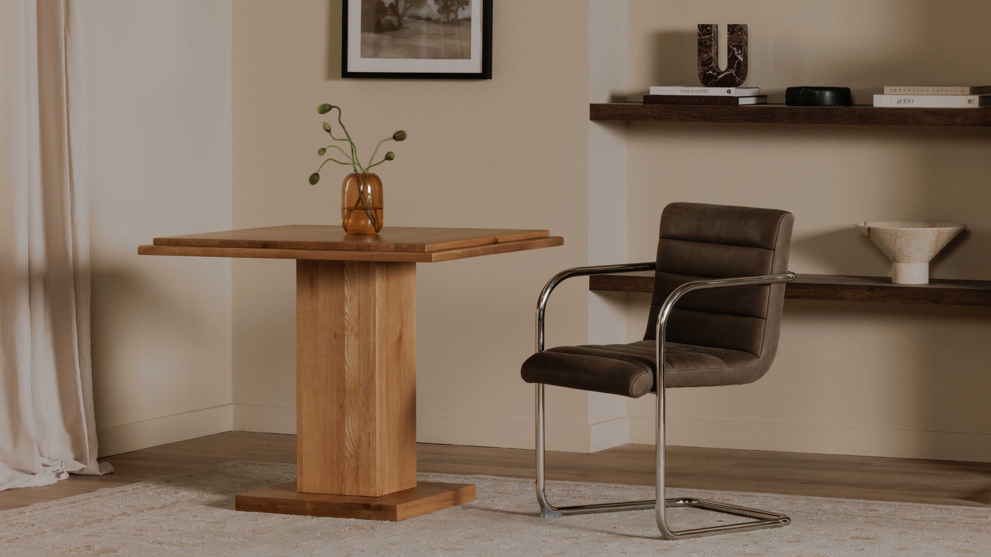 May Cafe Table Walnut