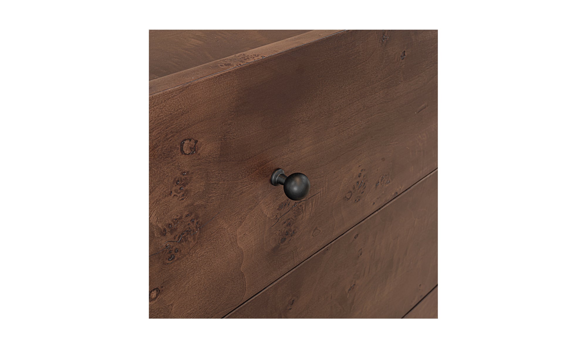 Gibson 6 Drawer Dresser Dark Brown