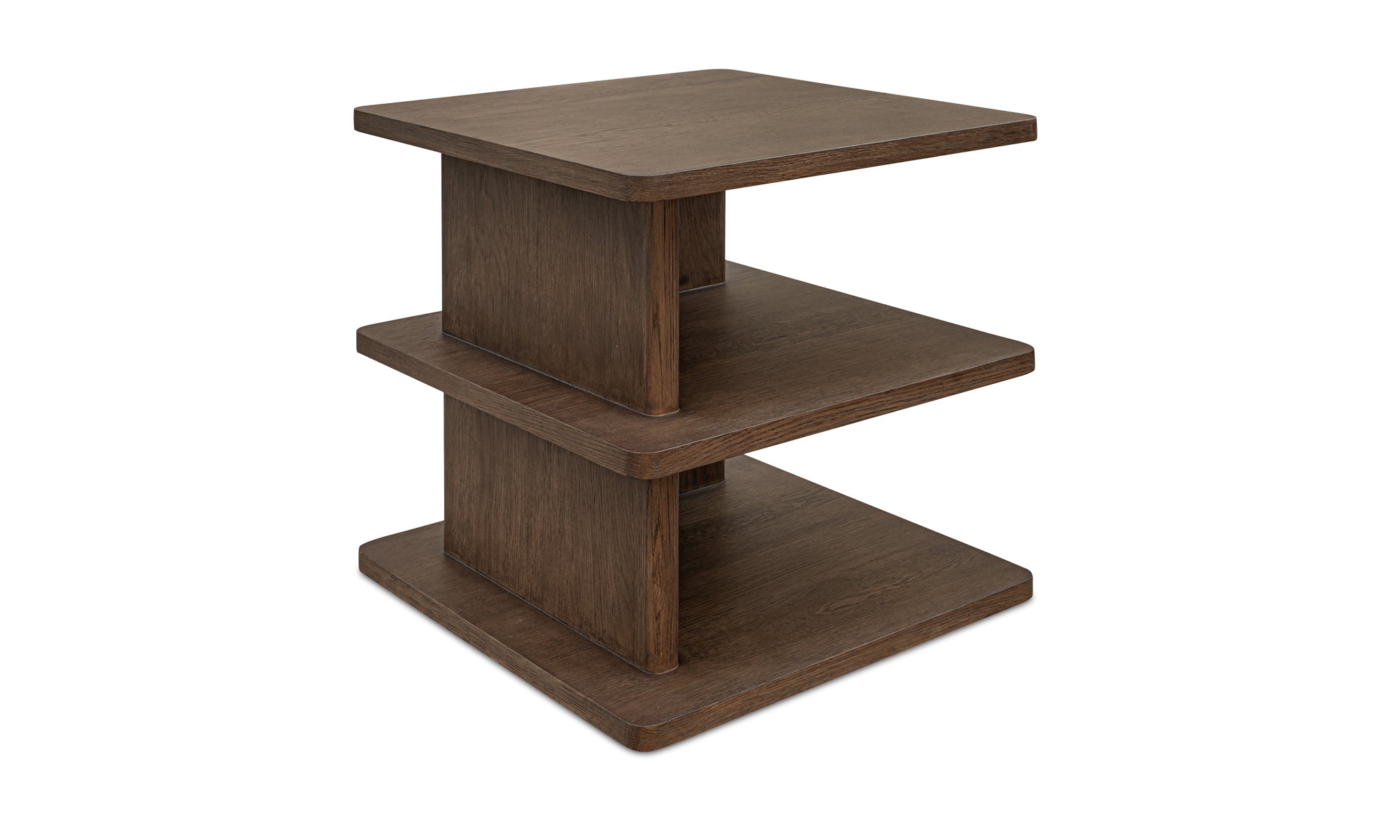 Casey Side Table Dark Brown