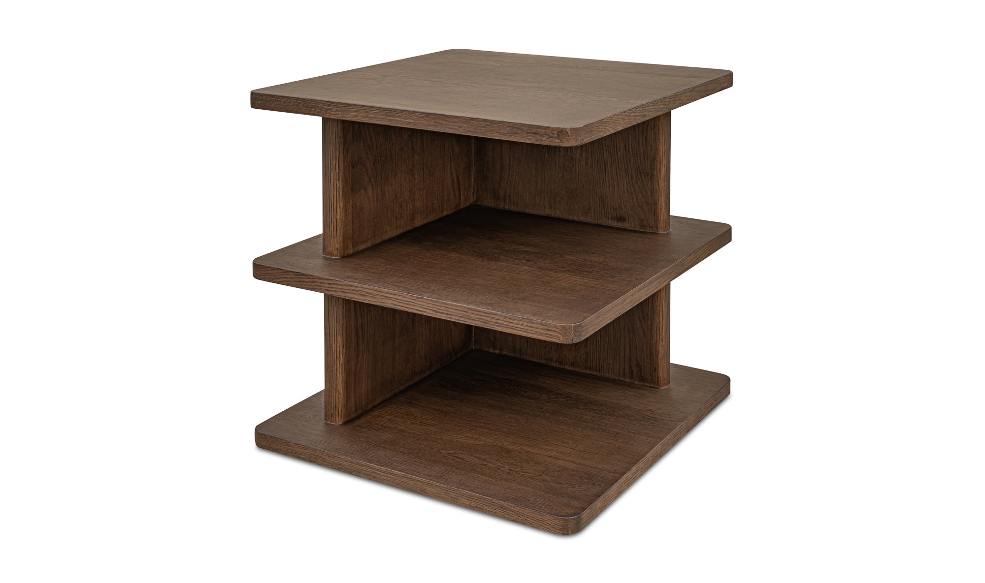 Casey Side Table Dark Brown