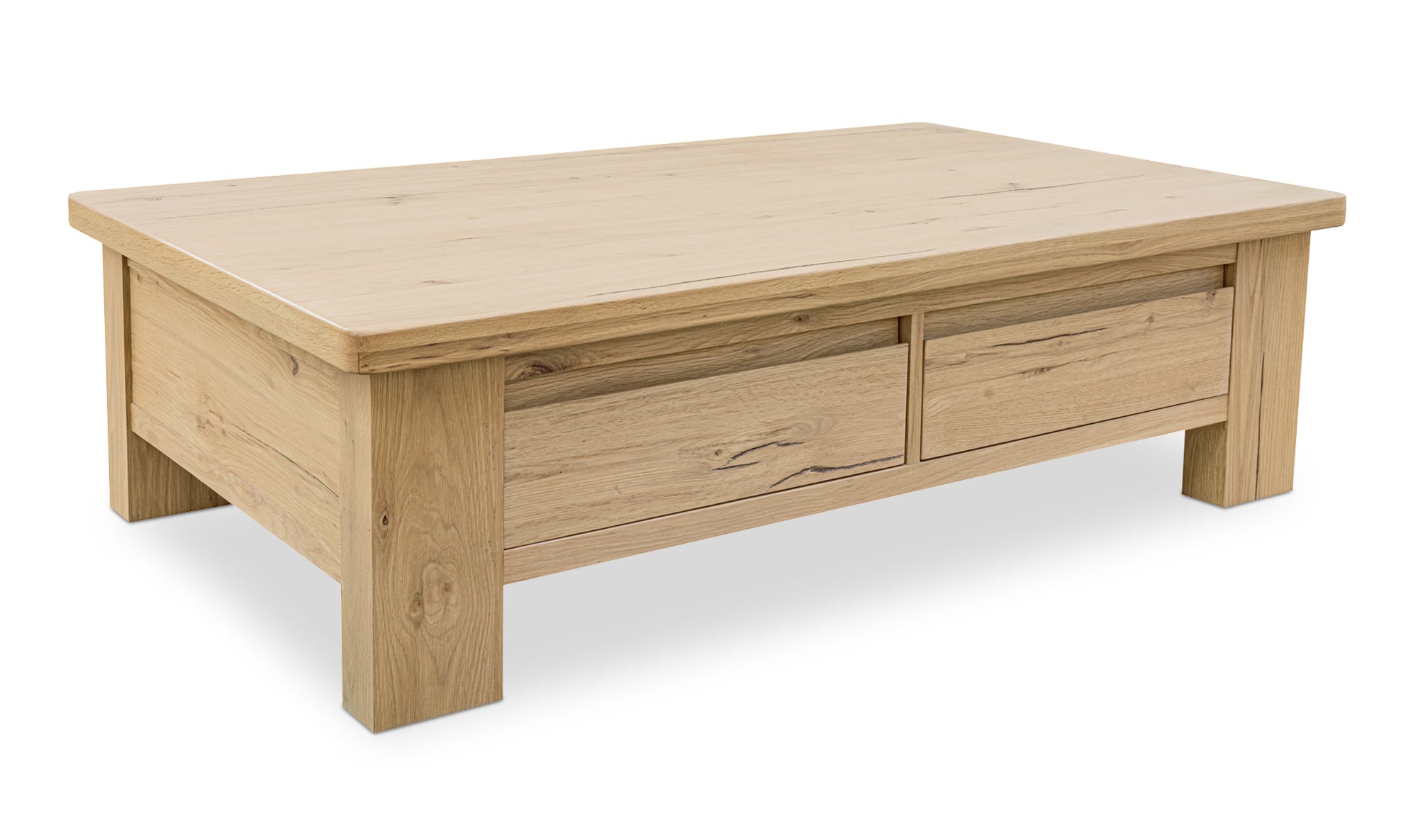 Graham Storage Coffee Table Rustic Oak
