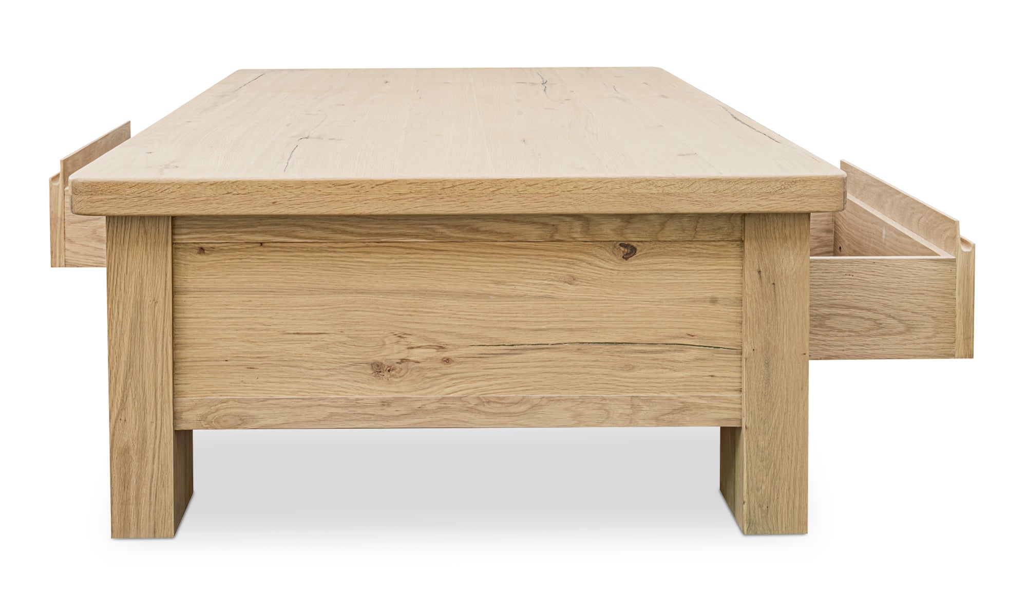Graham Storage Coffee Table Rustic Oak
