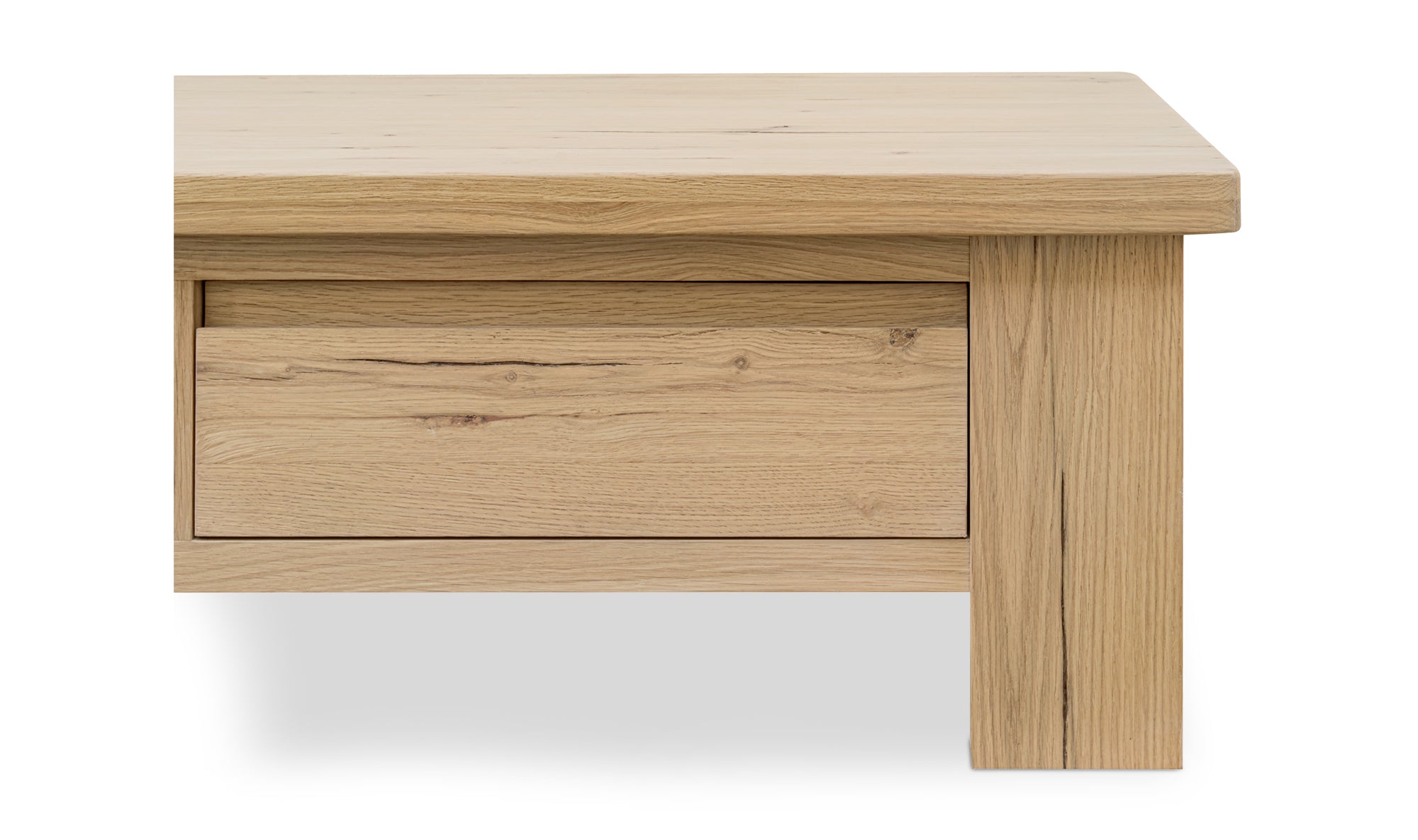 Graham Storage Coffee Table Rustic Oak