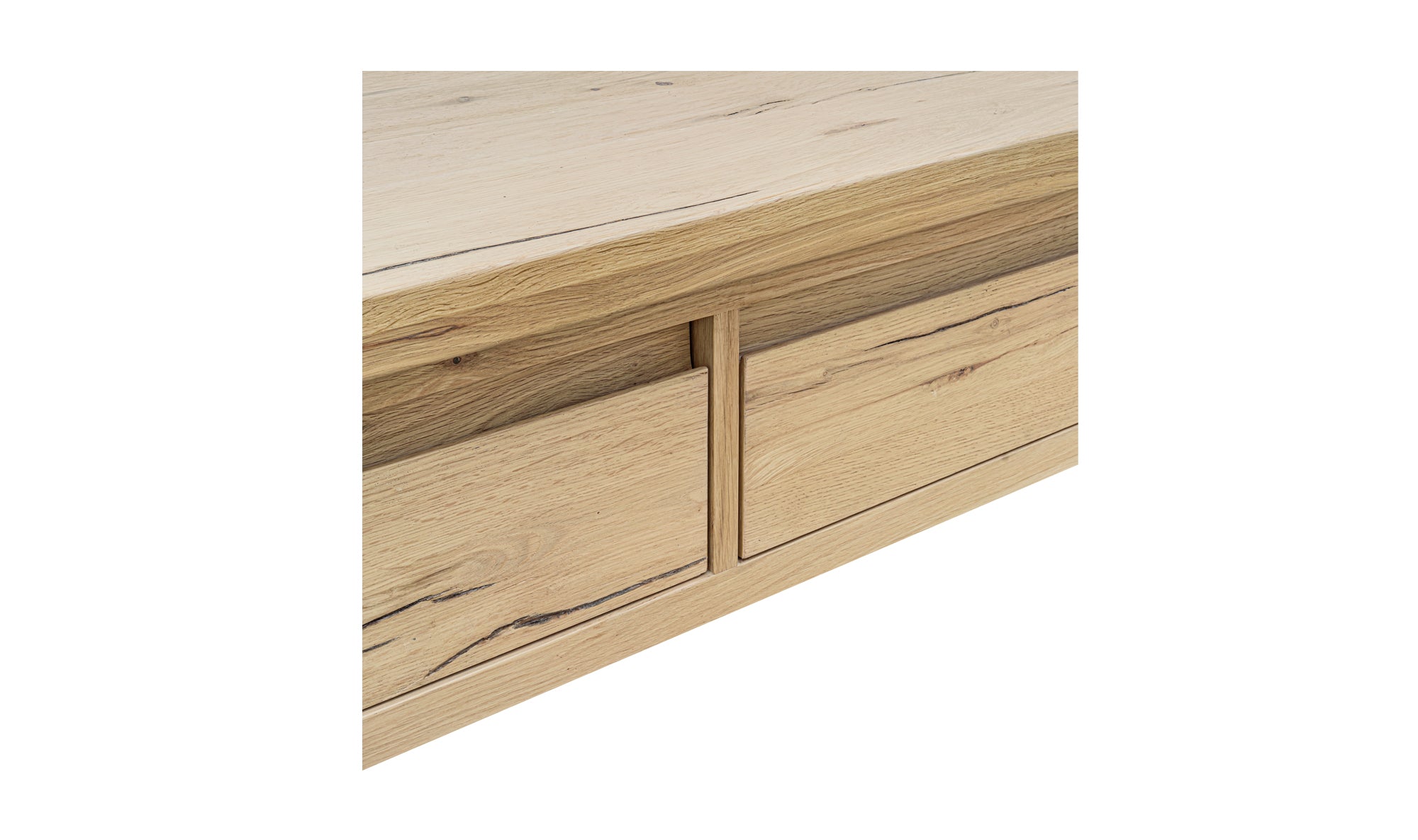 Graham Storage Coffee Table Rustic Oak
