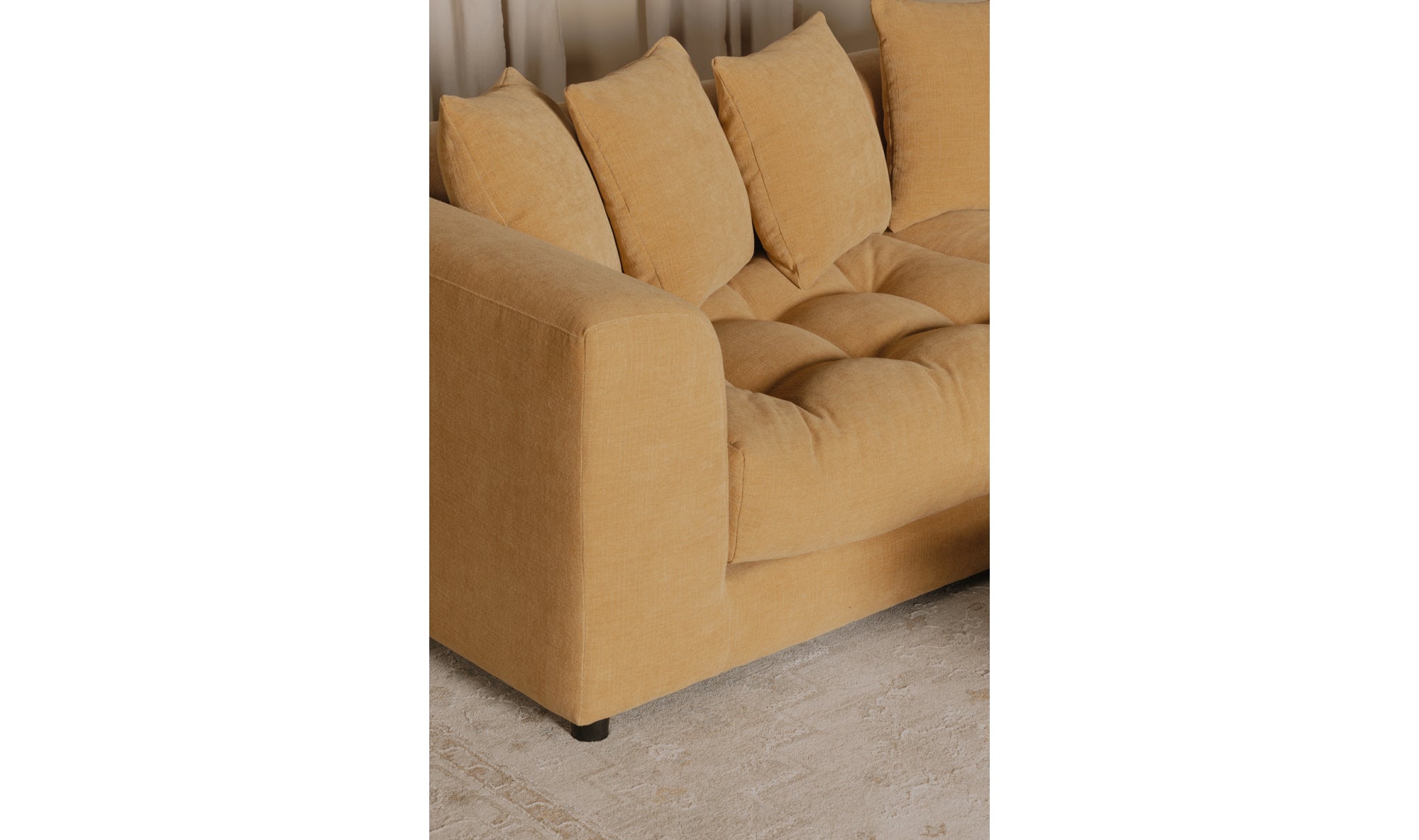 Davie Sofa Golden Yellow