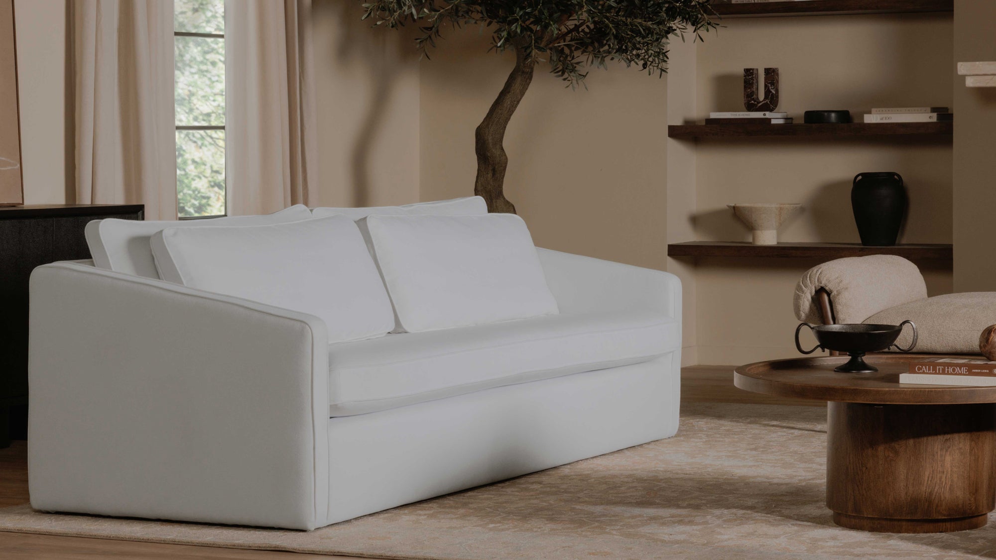 Phoebe Sofa Ivory