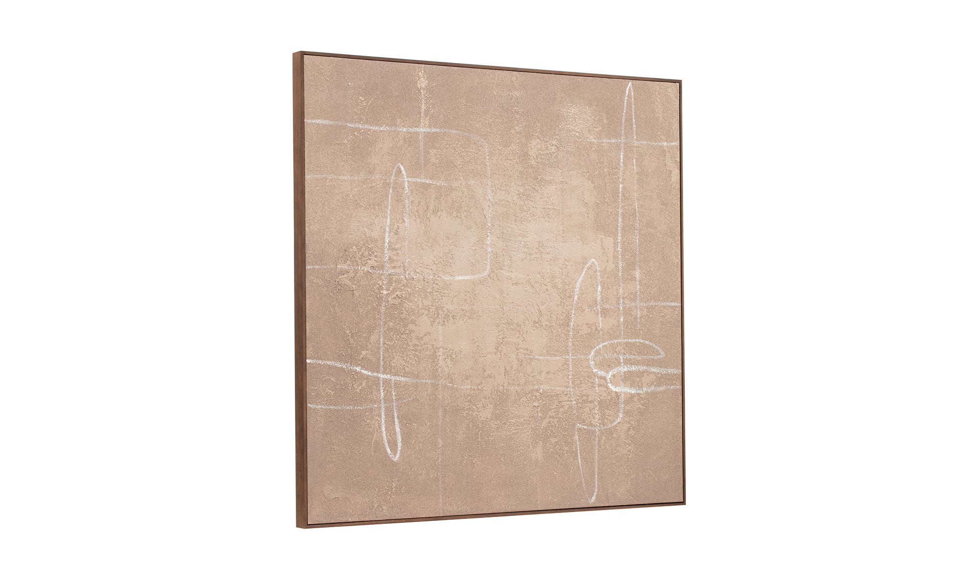 Notion Framed Painting Brown