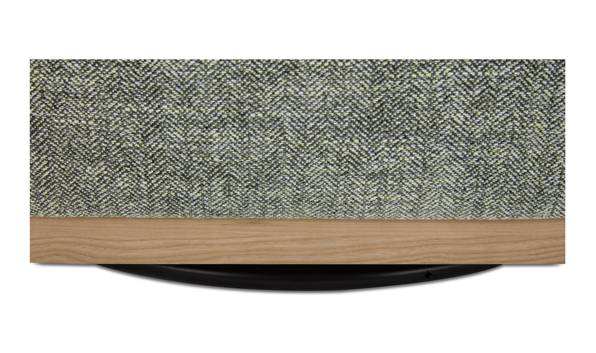 Linden Swivel Chair Slated Moss