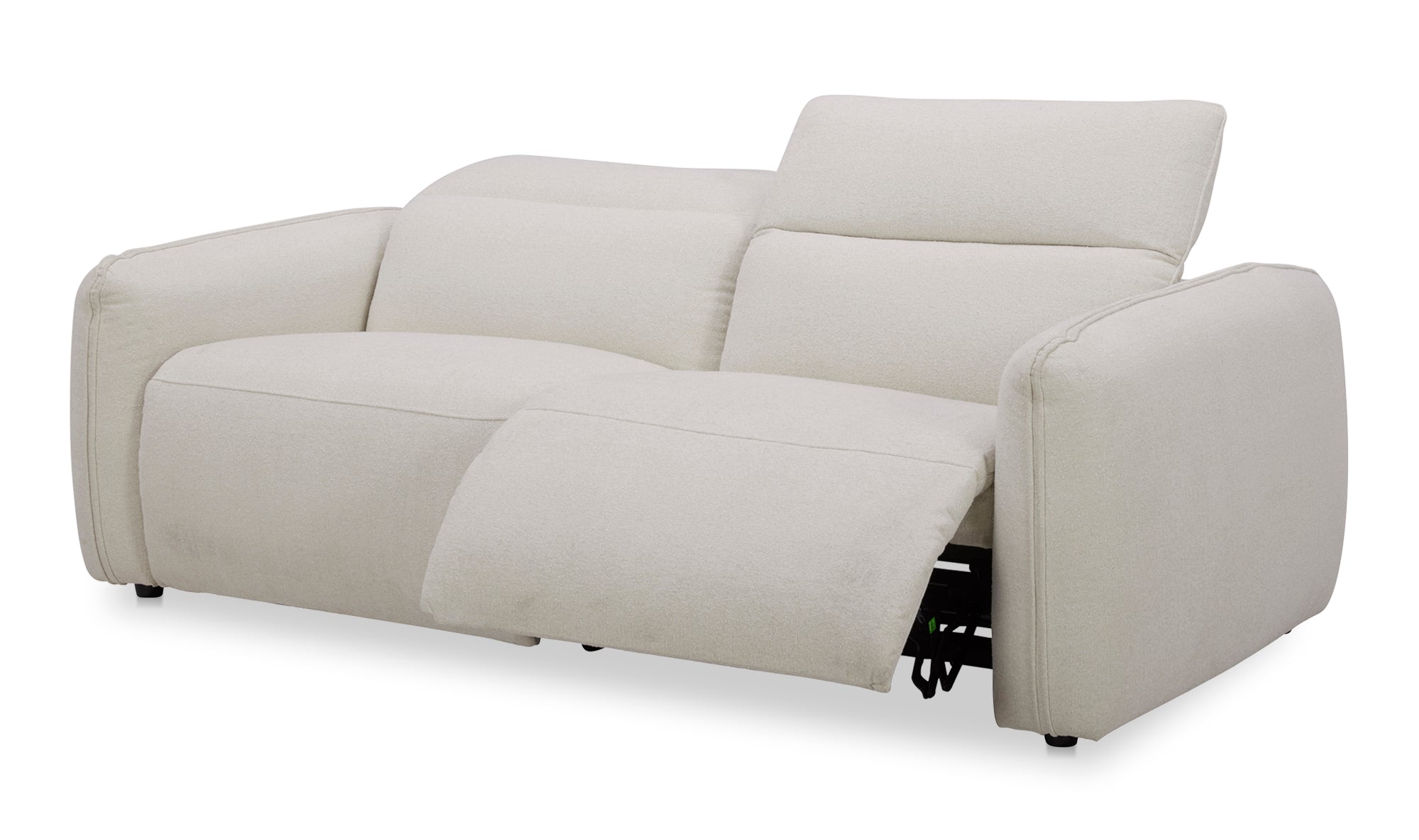 Eli Power Recliner Sofa Warm White