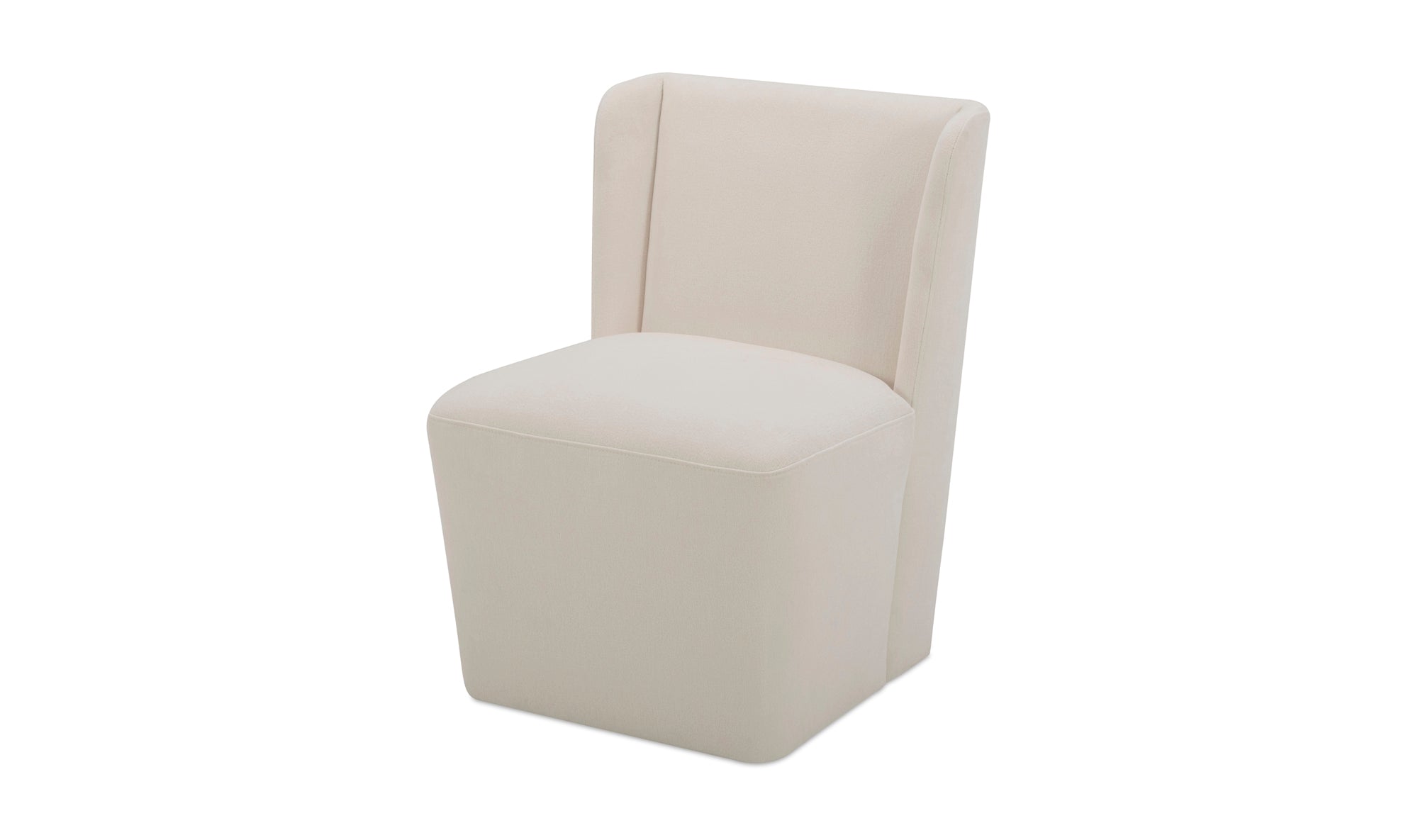 Cormac Rolling Dining Chair Cream