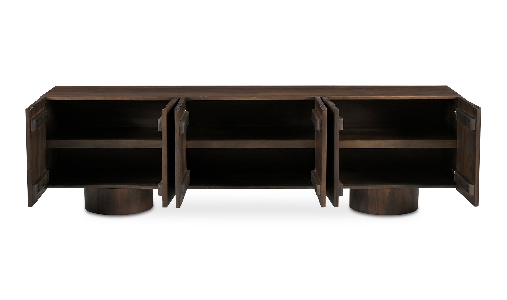Hadley Media Unit Warm Brown