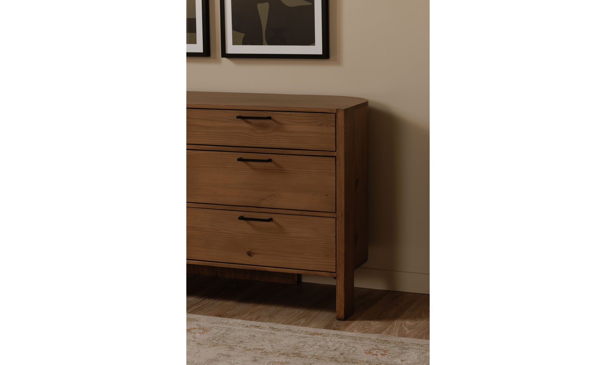 Lachlan 6 Drawer Dresser Brown