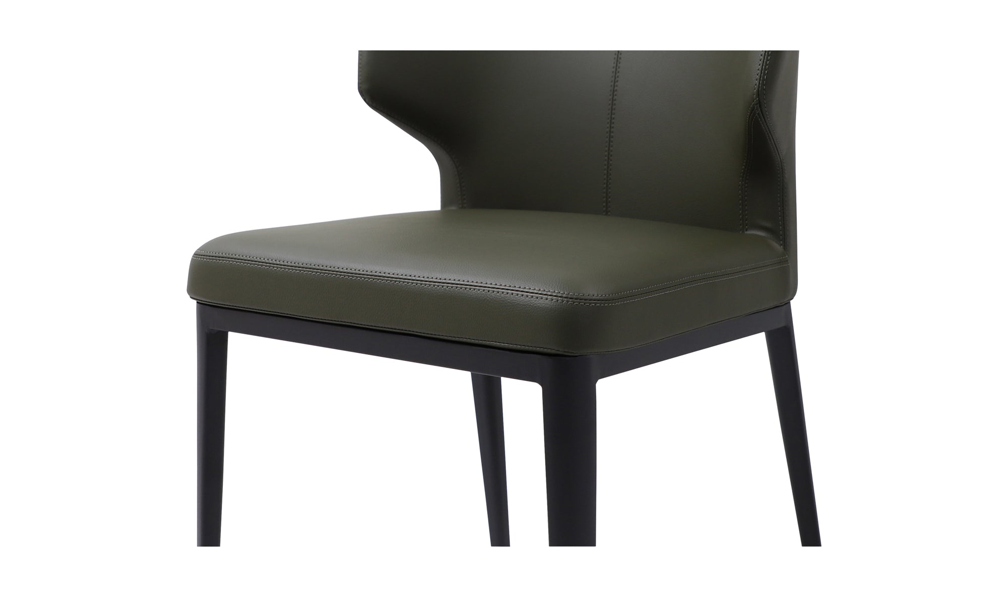 Delaney Dining Chair Dark Green-Set of Two