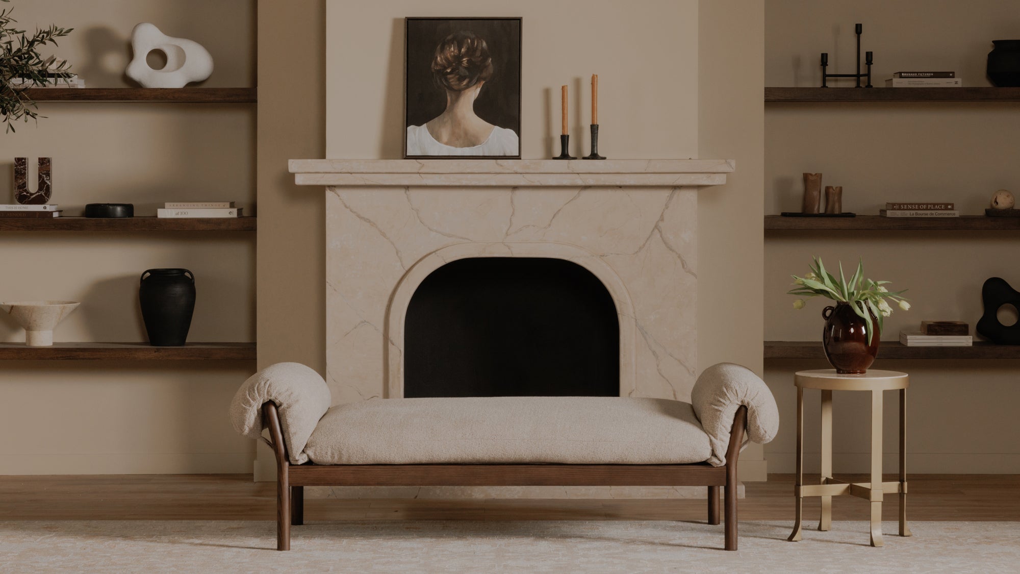 Cardero Daybed Beige