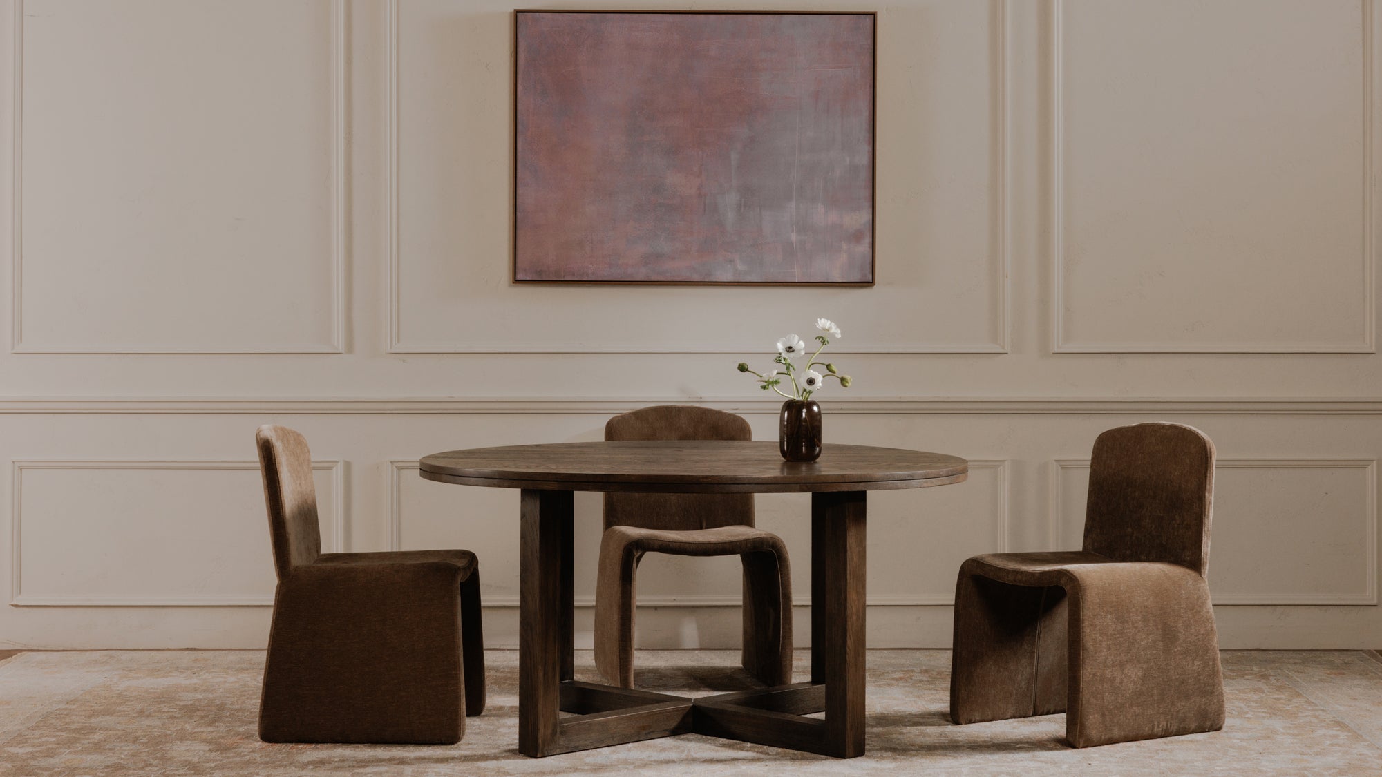 Enamor Framed Painting Lavender