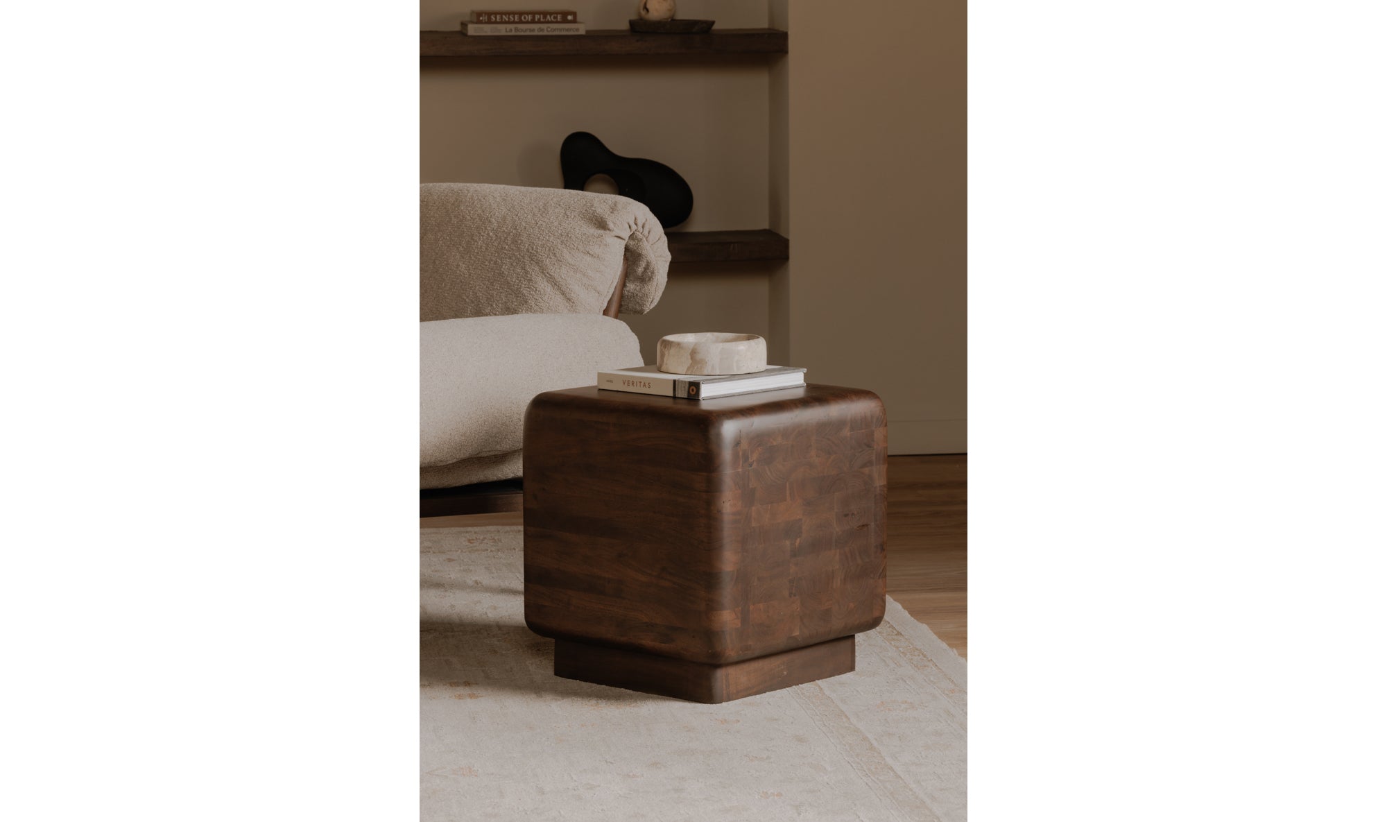 Eton Side Table Dark Brown