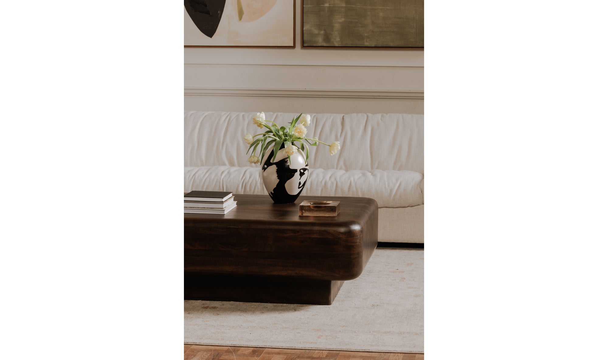 Eton Coffee Table Dark Brown