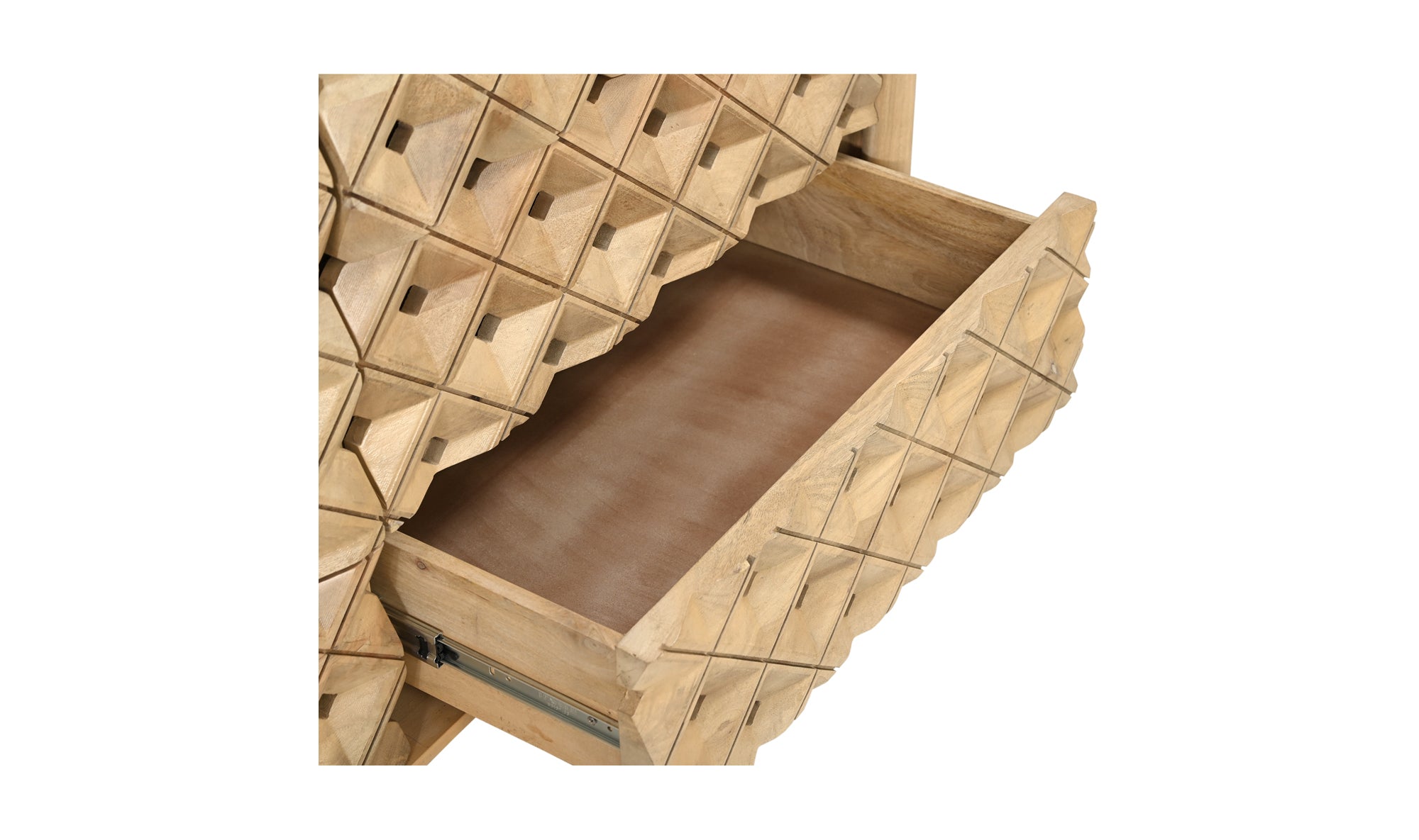 Fulton 6 Drawer Dresser Natural