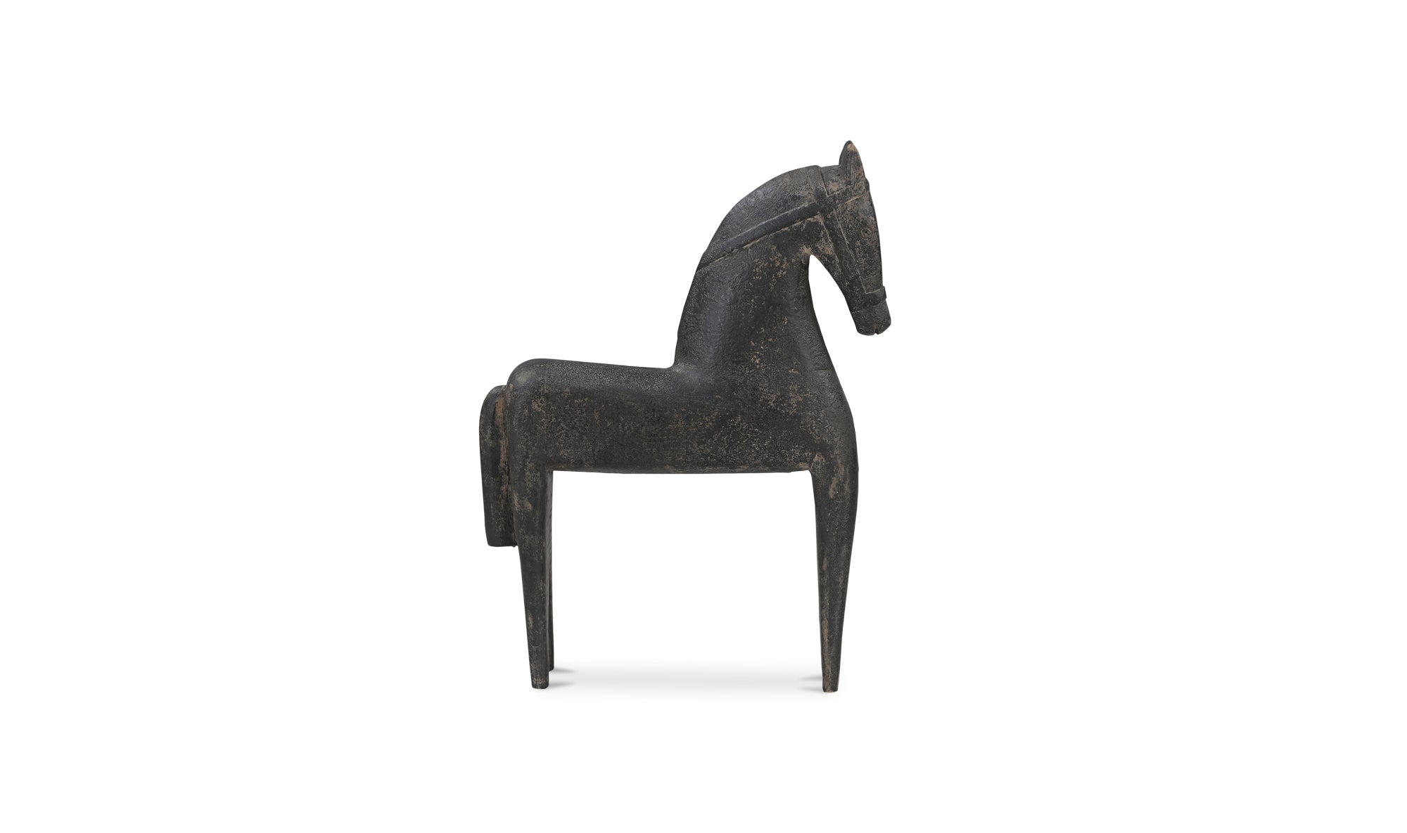 Gallant Wooden Sculpture Black