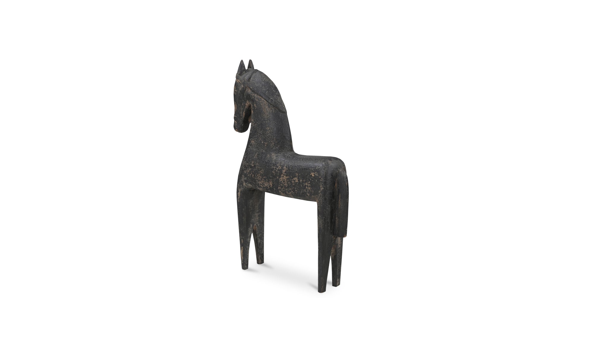 Gallant Wooden Sculpture Black