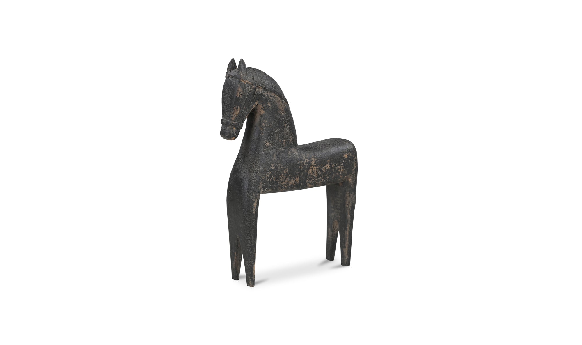 Gallant Wooden Sculpture Black