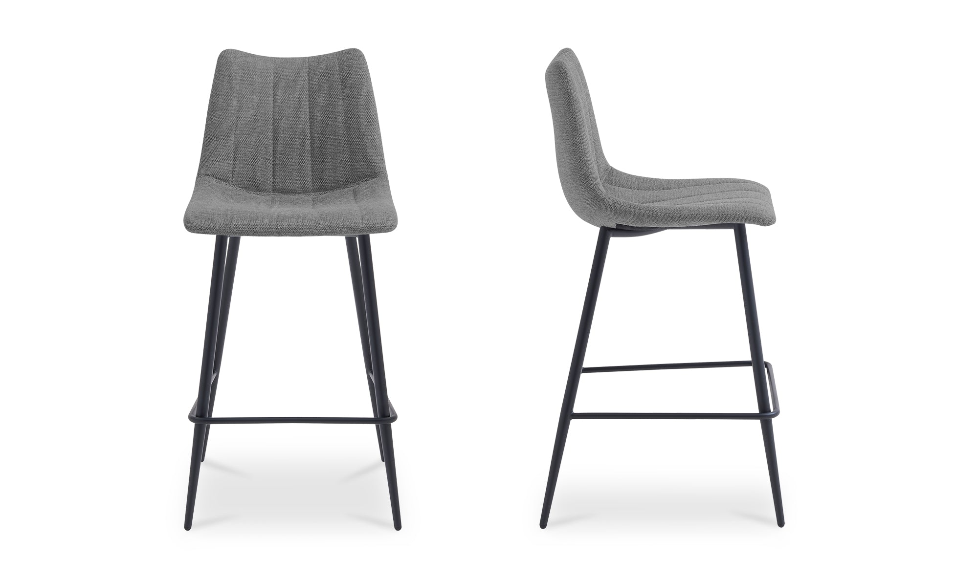 Alibi Bar Stool Dark Grey -Set of Two