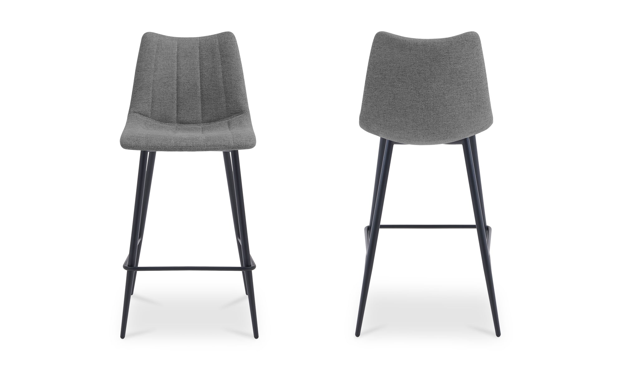 Alibi Bar Stool Dark Grey -Set of Two