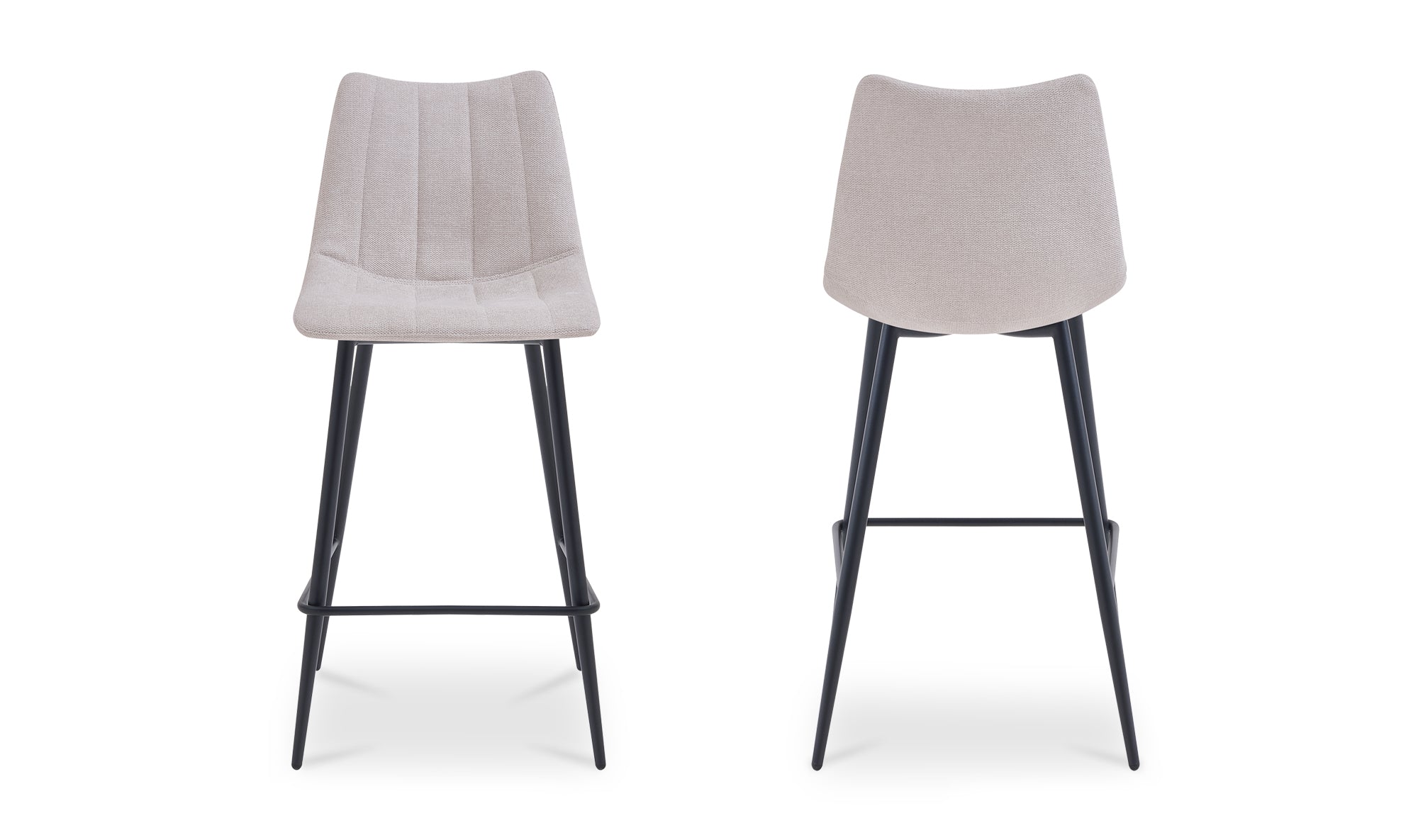Alibi Bar Stool Beige-Set of Two