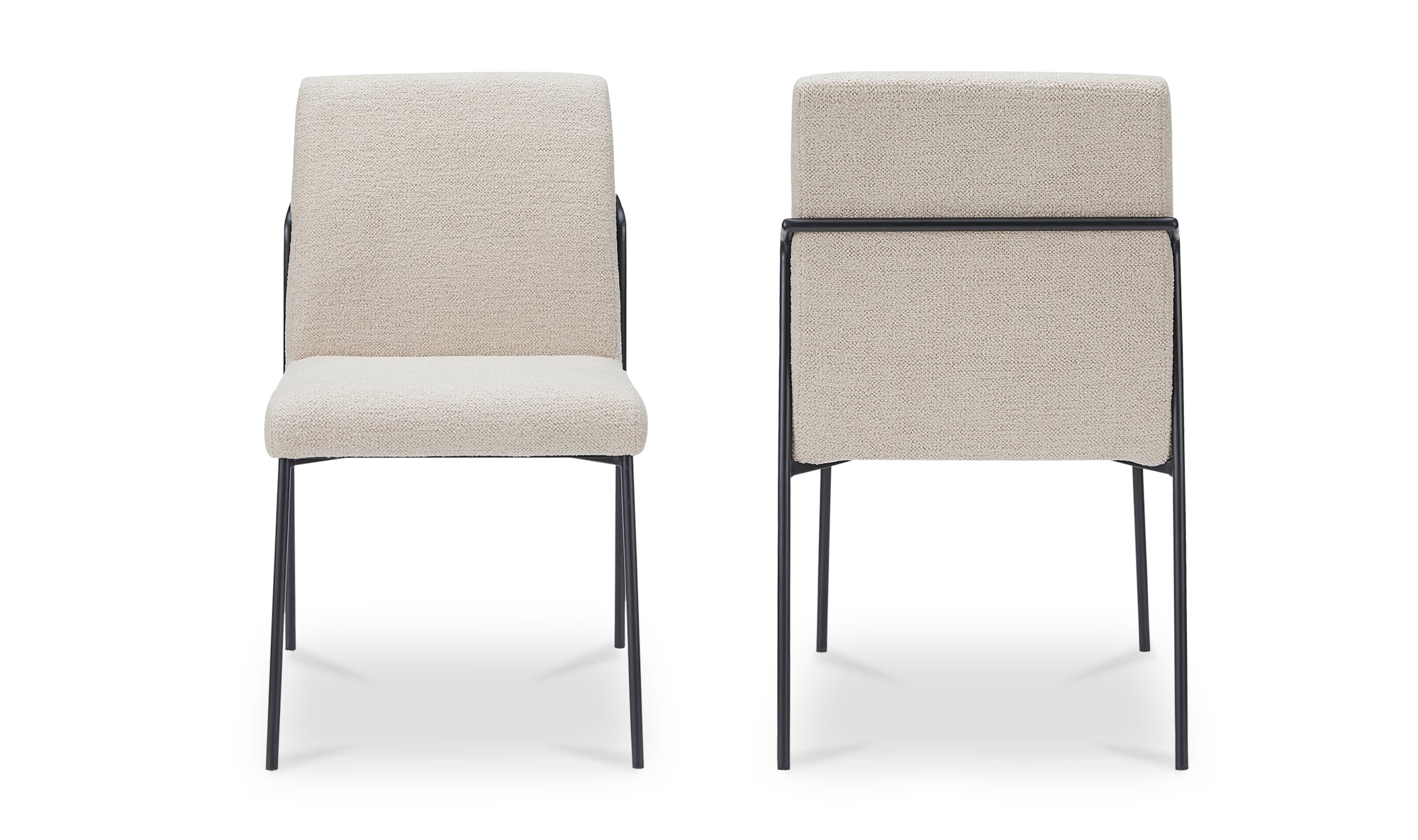 Danny Dining Chair Ivory Set of Two