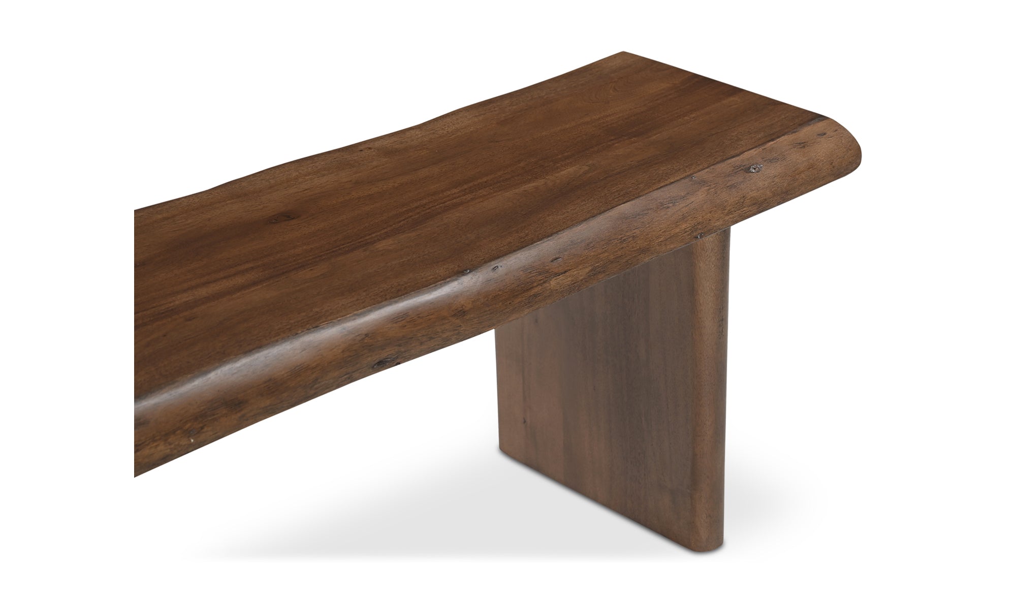 Lila Dining Bench Small Brown