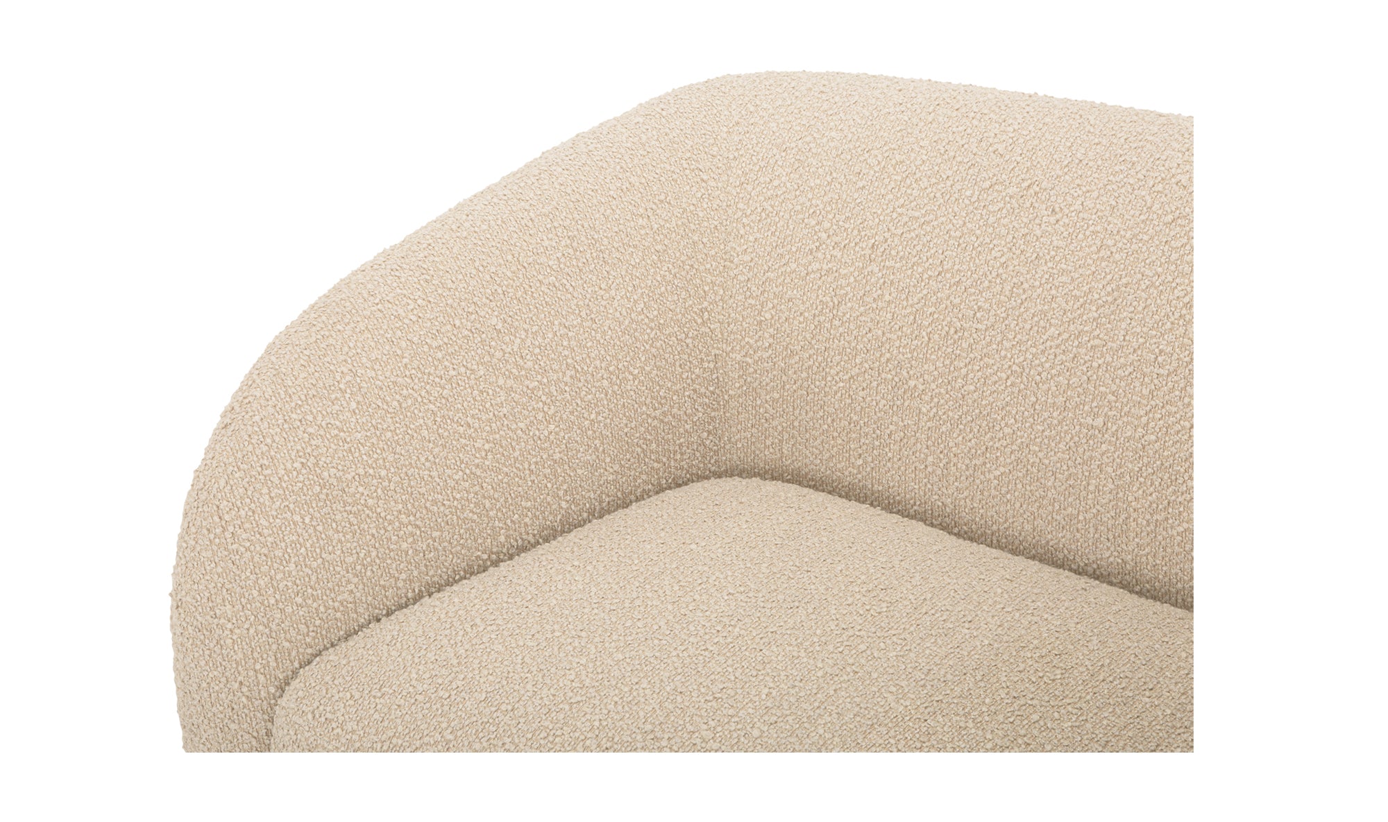 Faye Sofa Beige Boucle