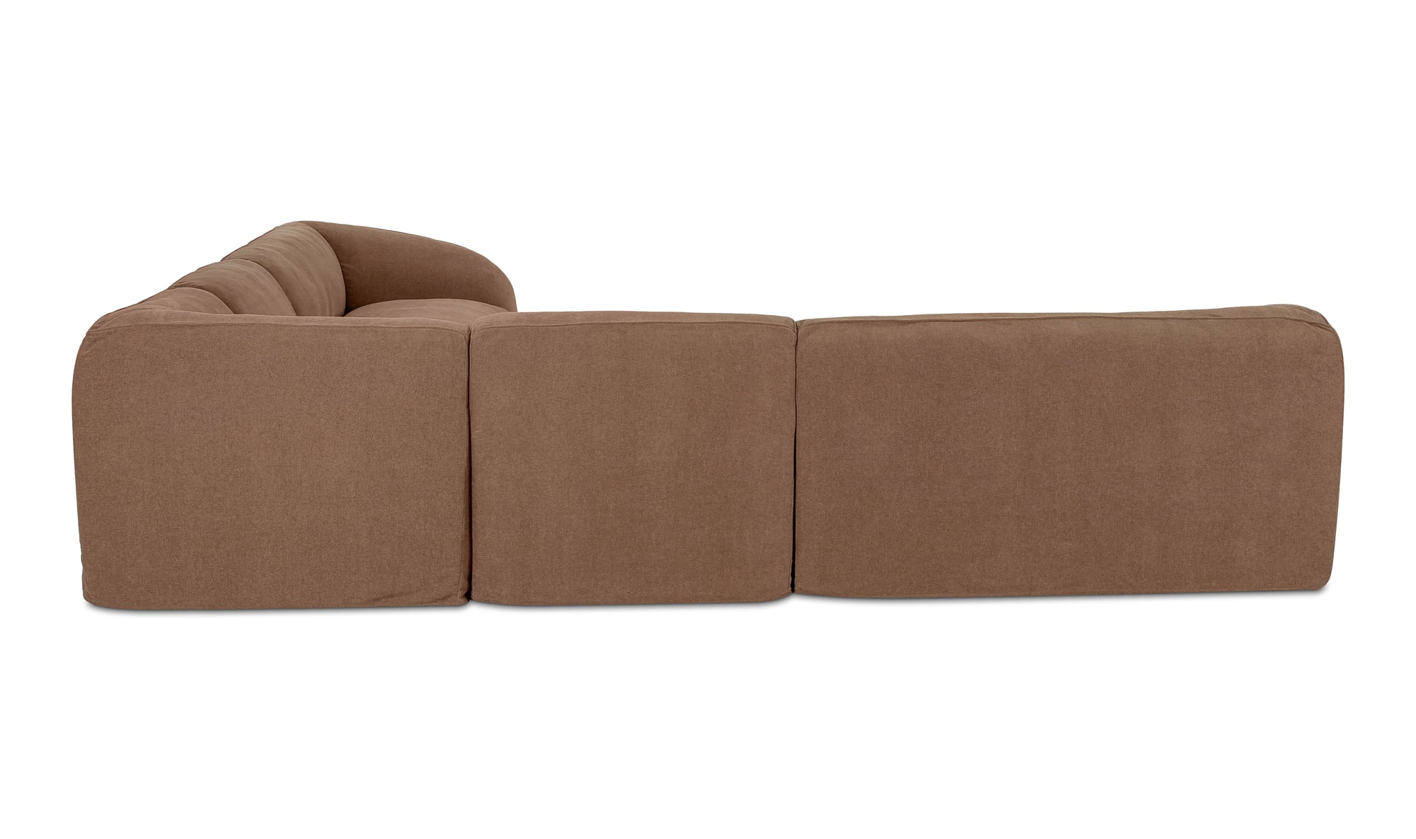 Isla Classic L Modular Sectional Mocha